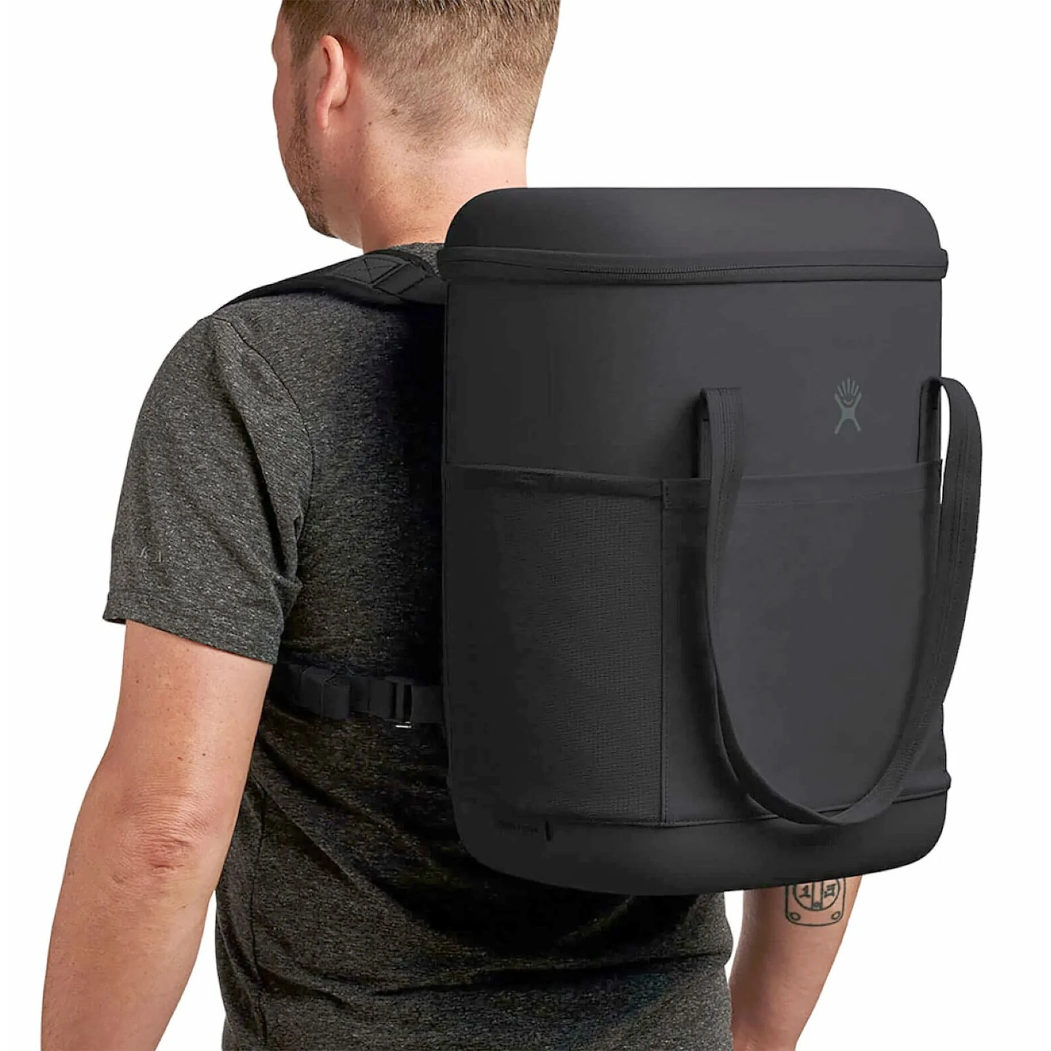 Glacière Sac à Dos Souple 20L - Noir - Image 2