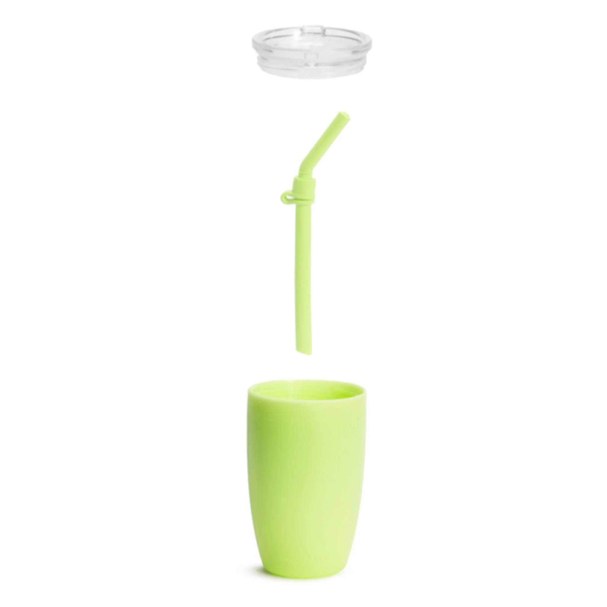 Gobelet Simple Clean™ à Paille 10oz - Vert - Image 3