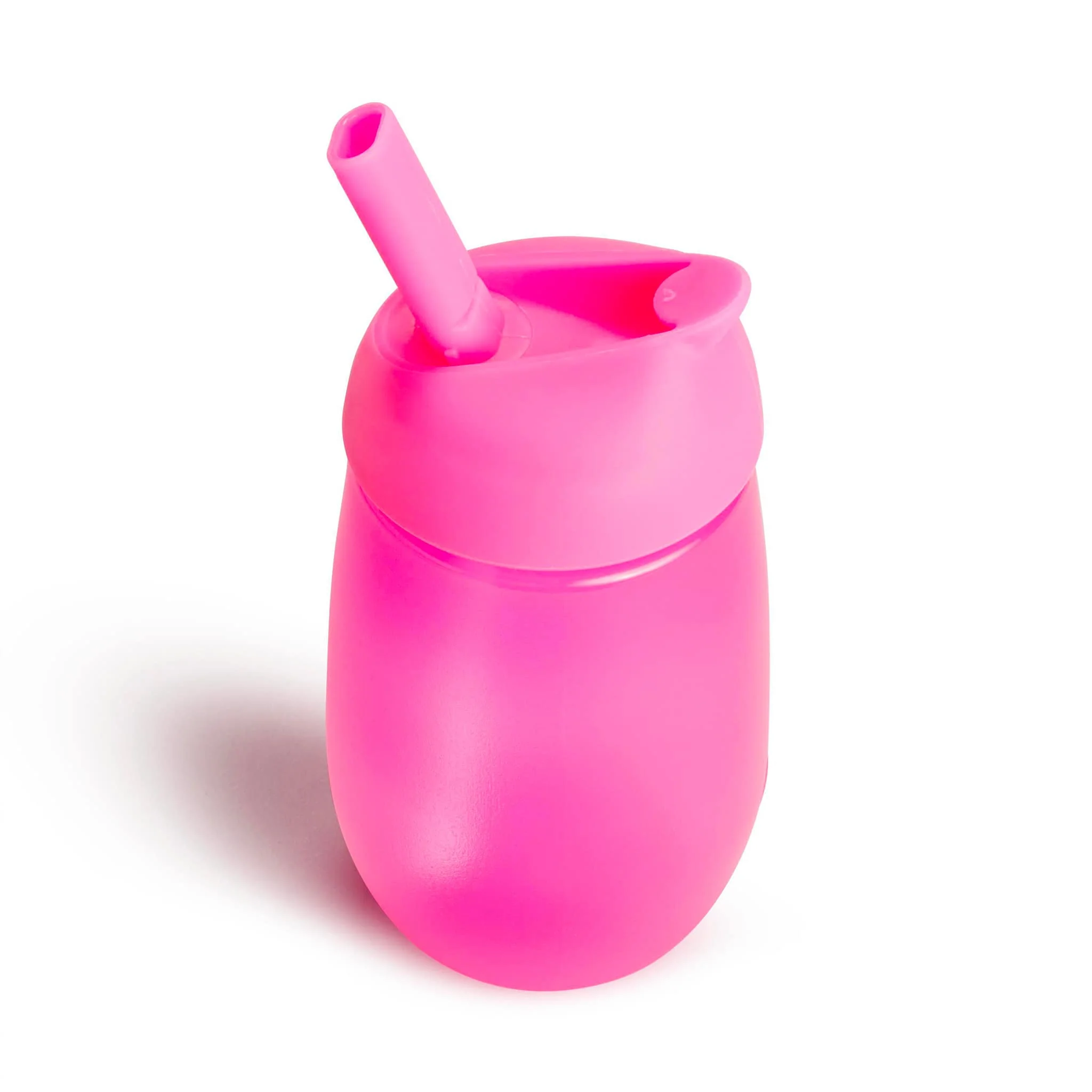 Gobelet avec Paille Simple Clean™ 10oz - Rose - Image 2