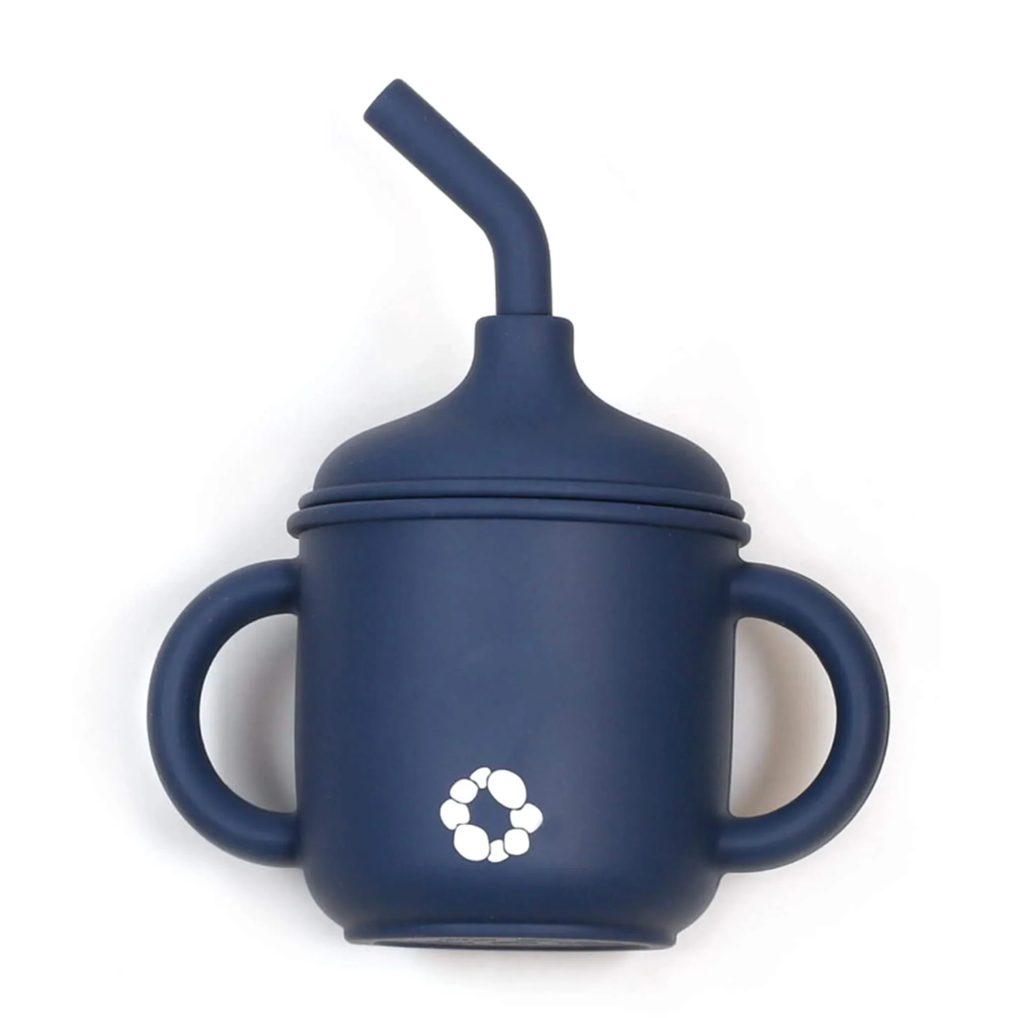 Gobelet Paille en Silicone - Bleuet
