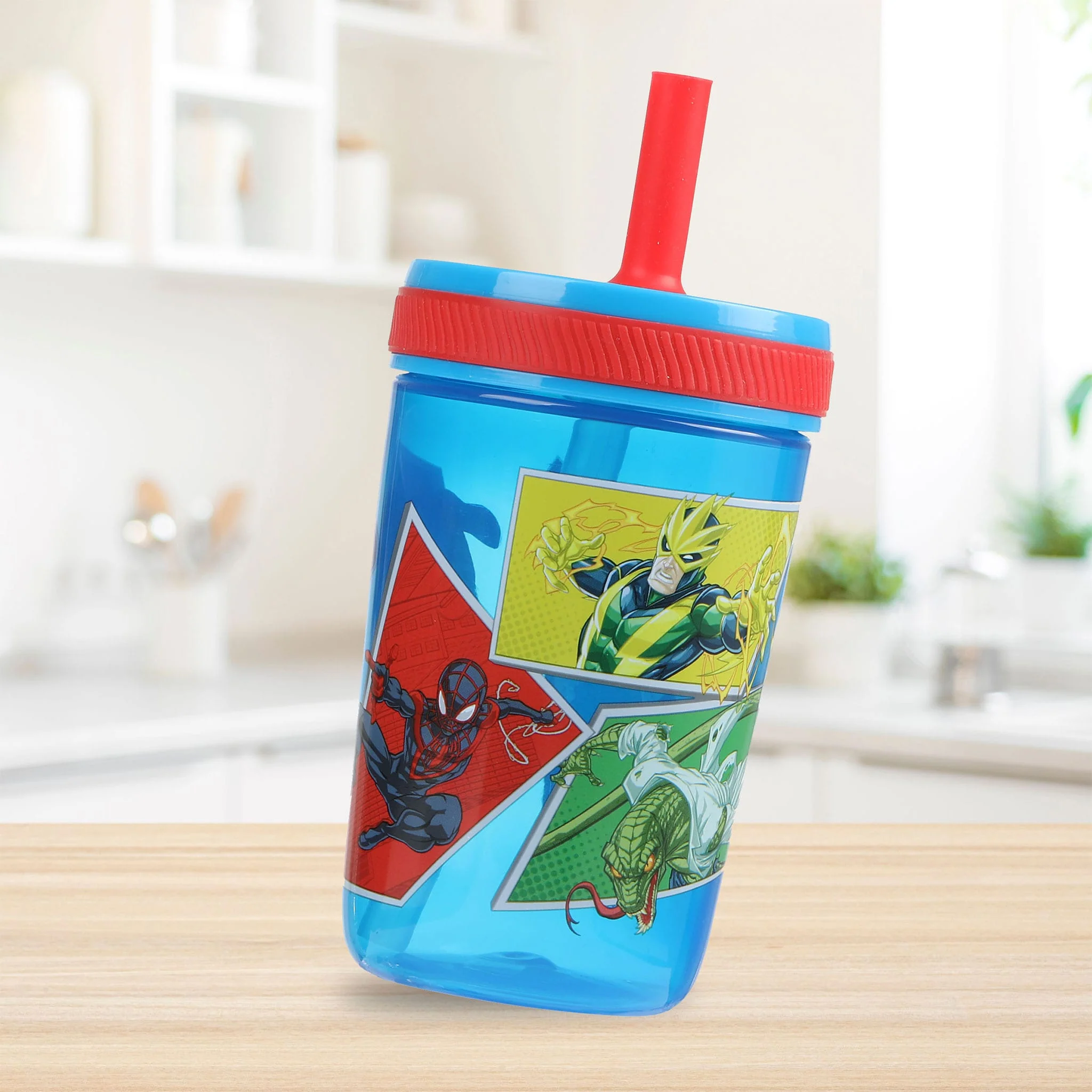 Gobelet avec Paille Spiderman - Image 6
