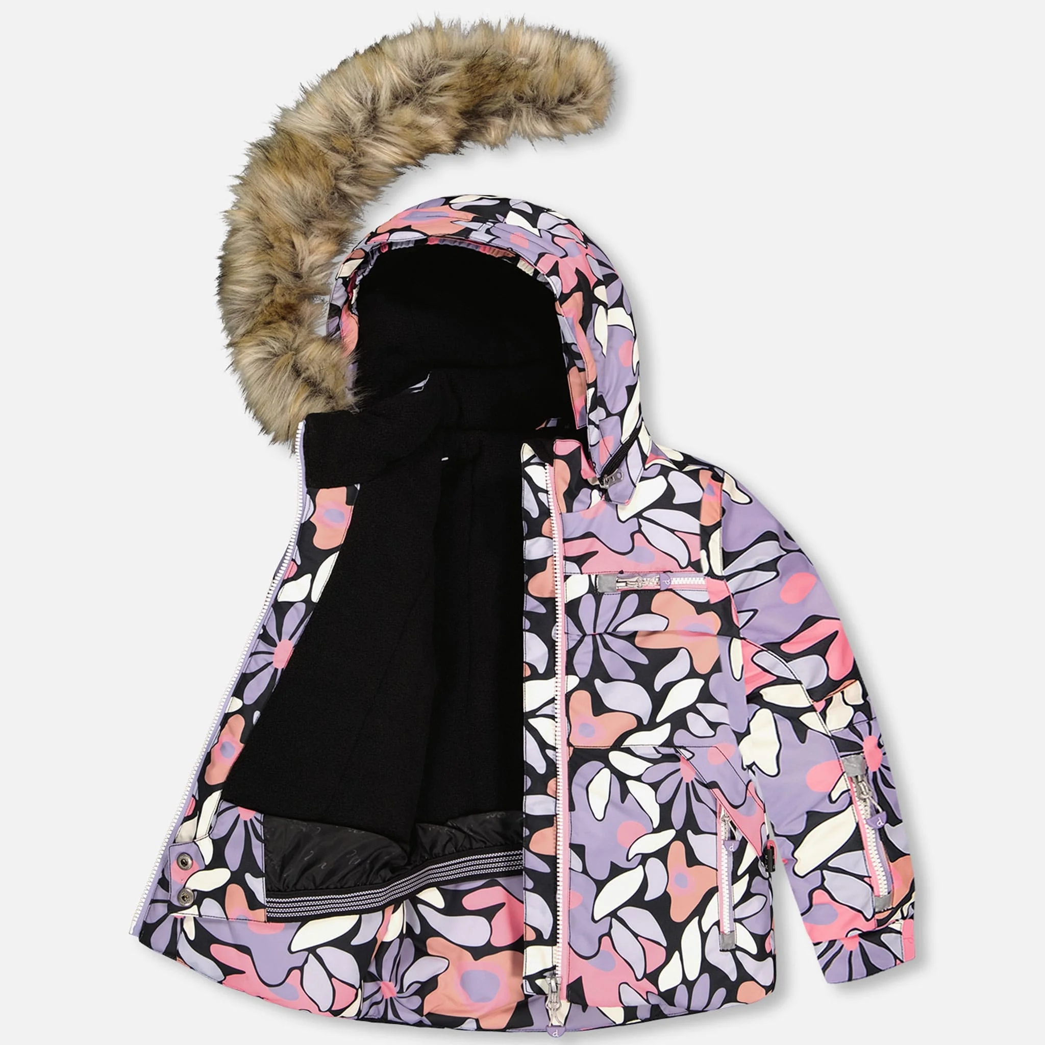 Habit de Neige Fleurs Retro 2-6ans - Image 3