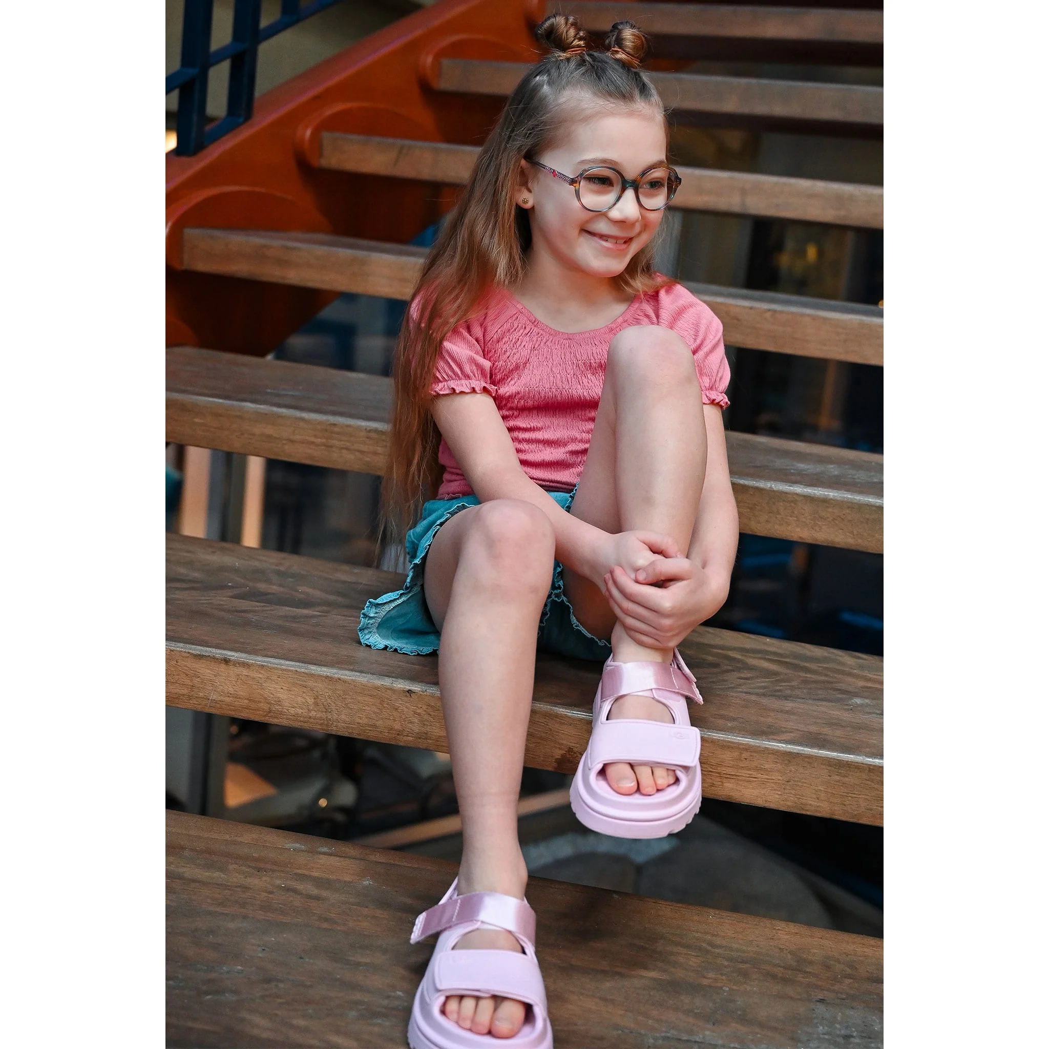 Haut Rose Cerises 7-14ans - Image 5