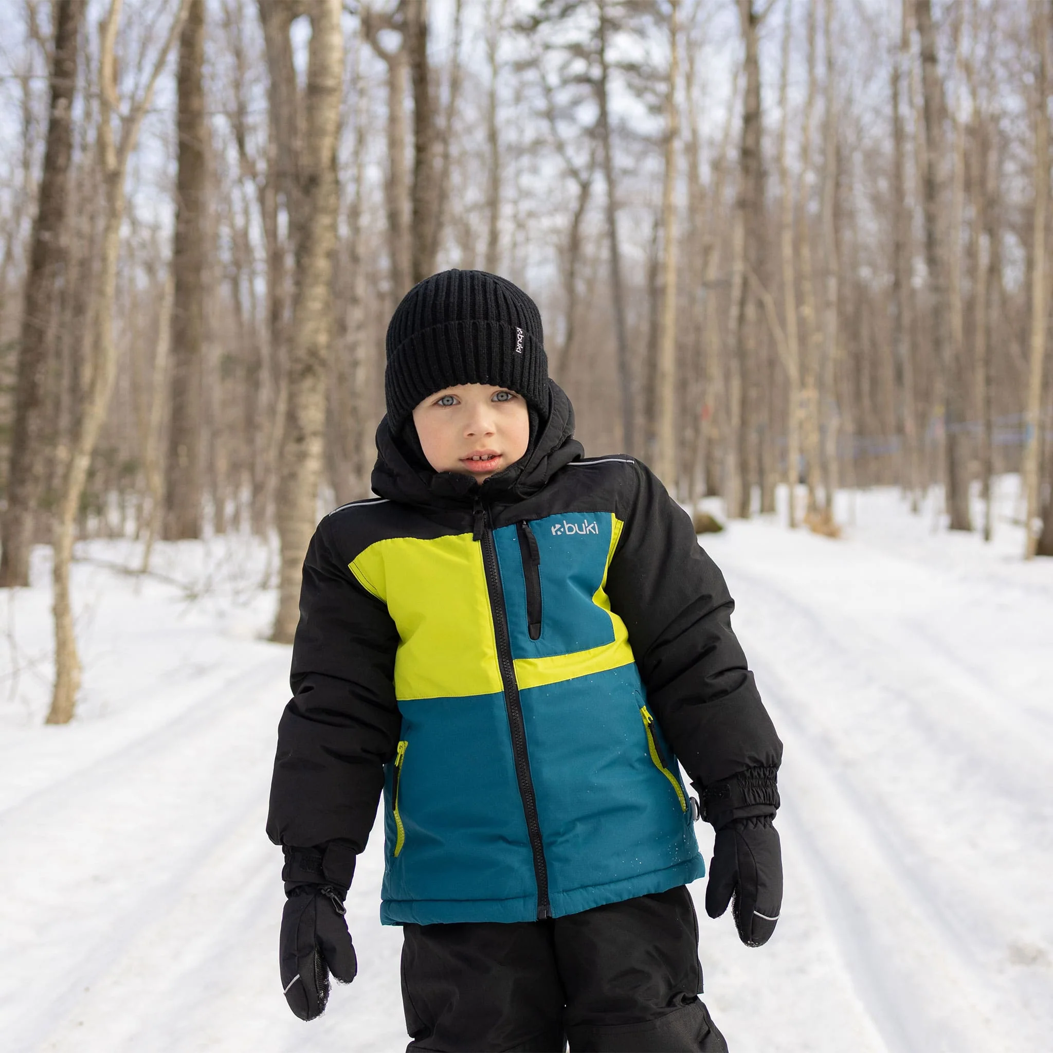 Habit de Neige Bloc Lime 2-8ans - Image 7