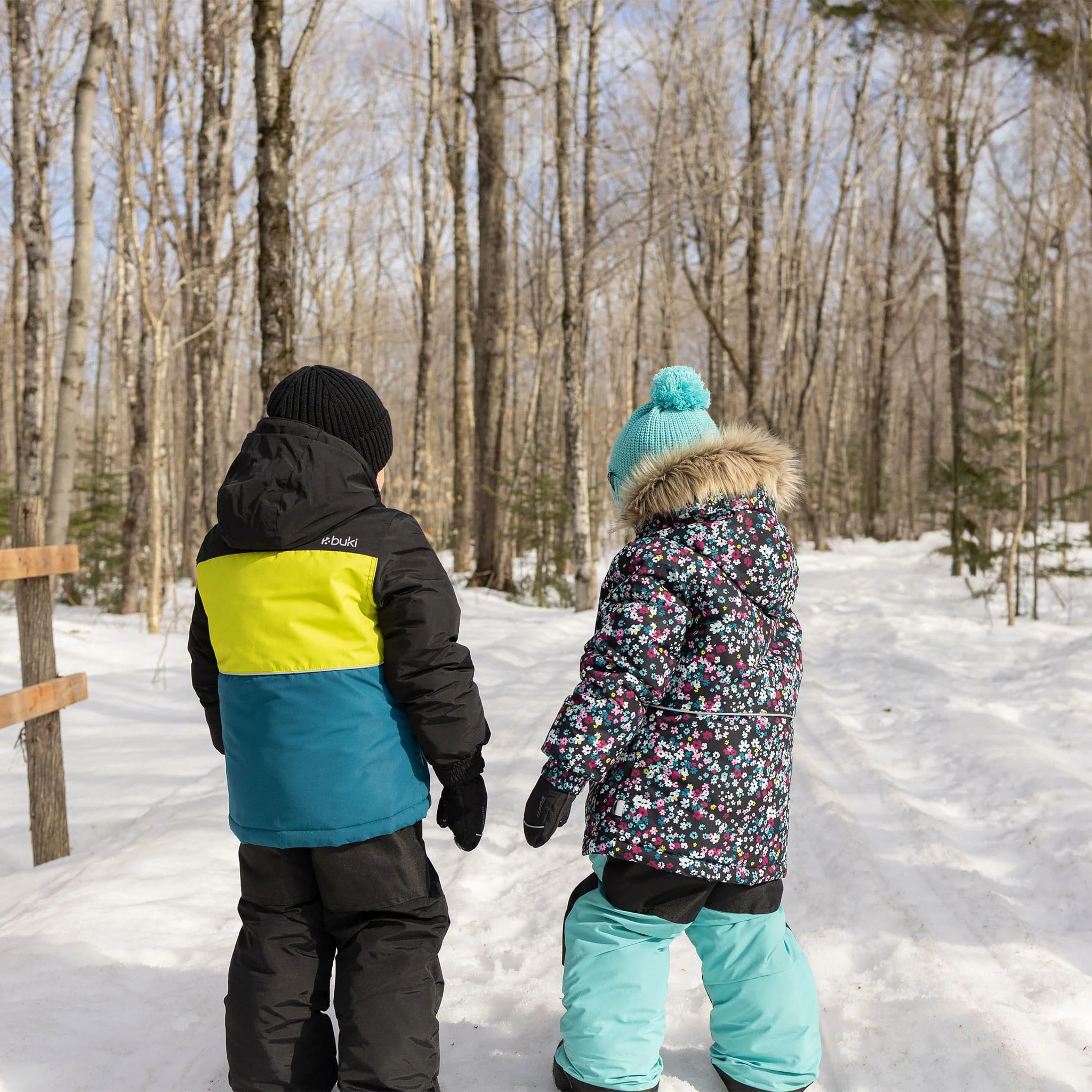 Habit de Neige Bloc Lime 2-8ans - Image 9