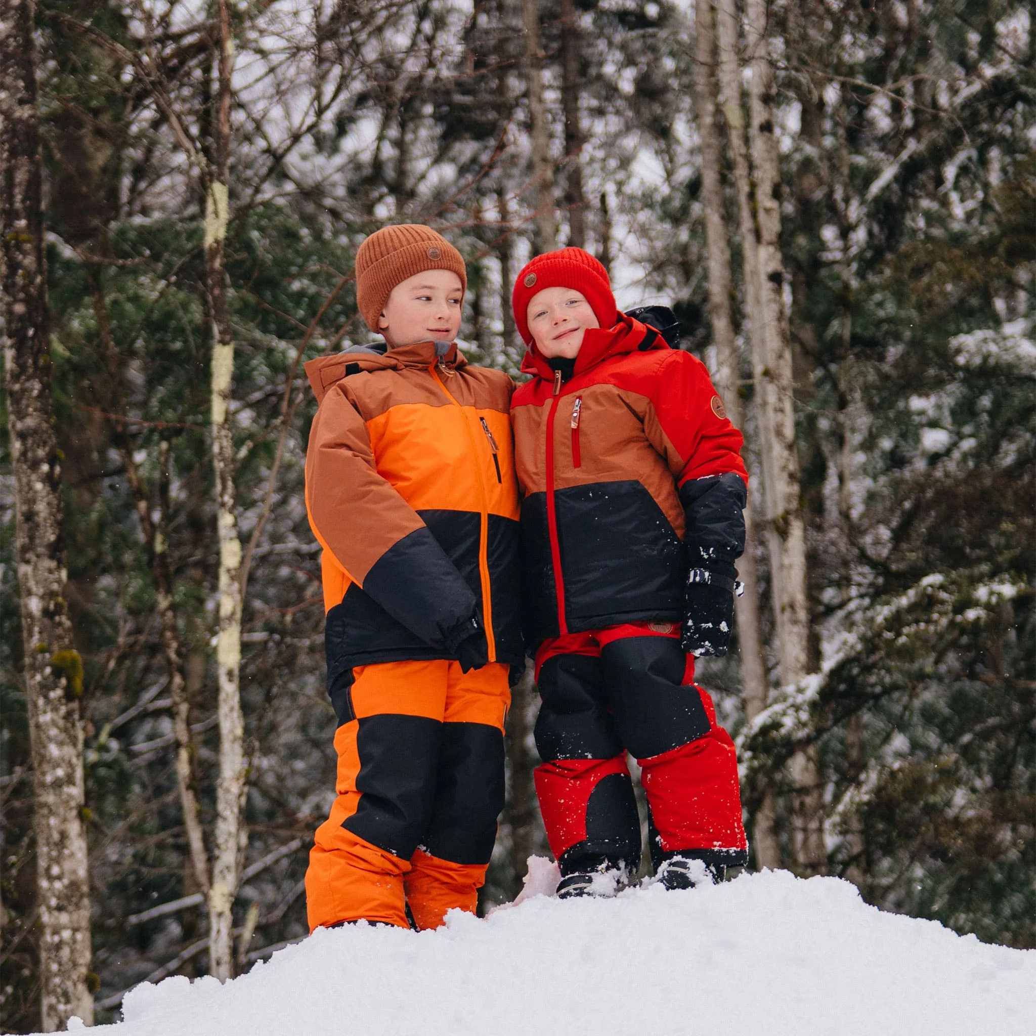 Habit de Neige Colorblock Moka 4-14ans - Image 9