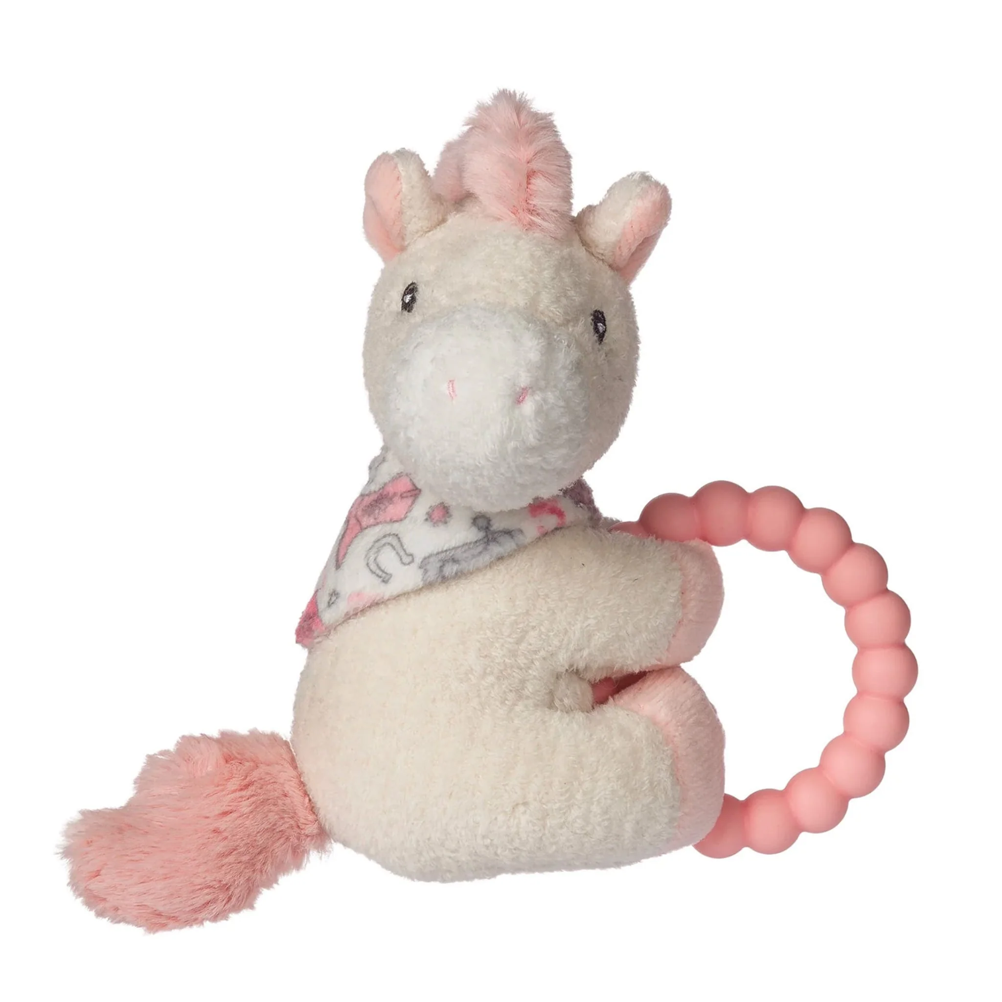 Hochet De Dentition Poney Rose