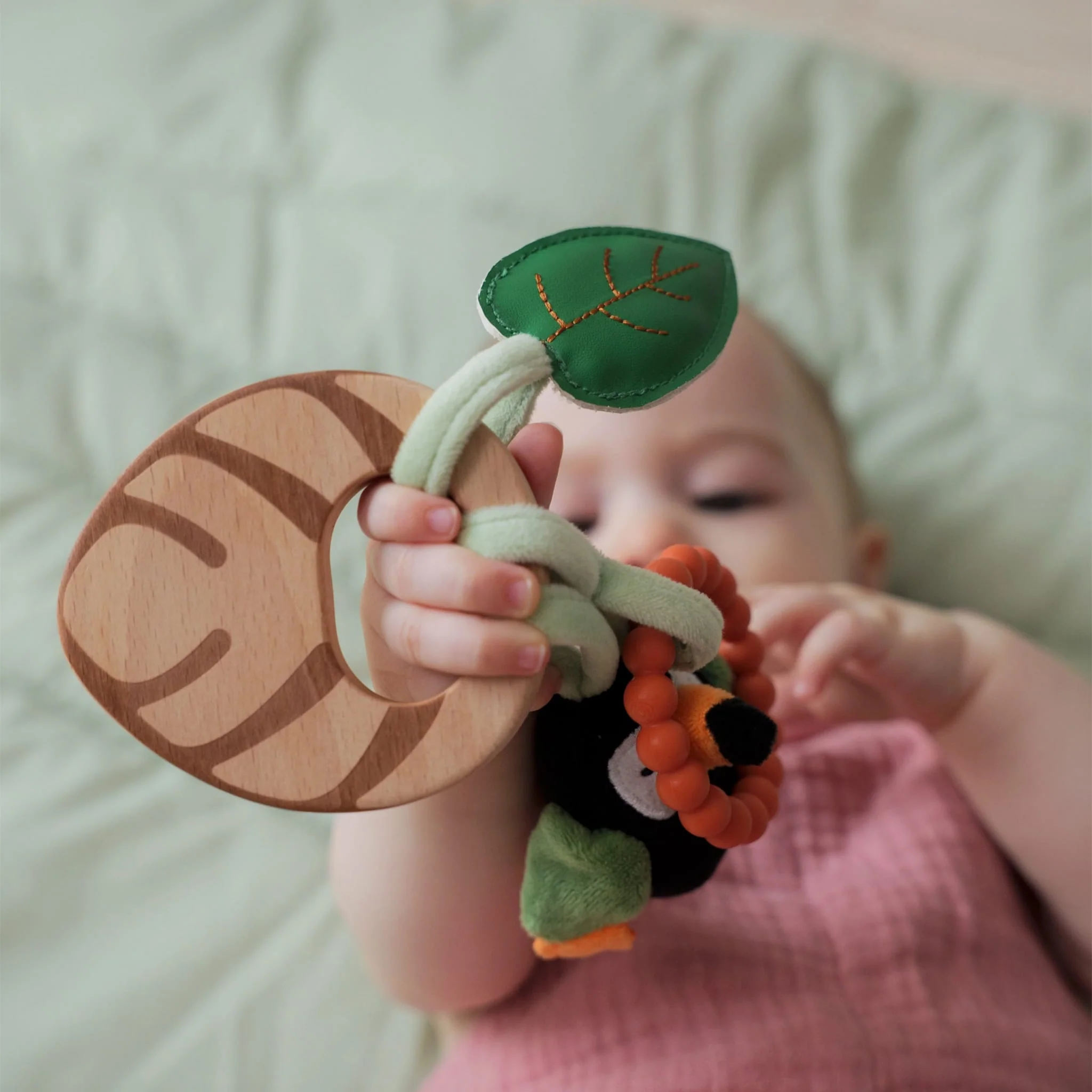 Hochet En Bois - Jungle - Image 3