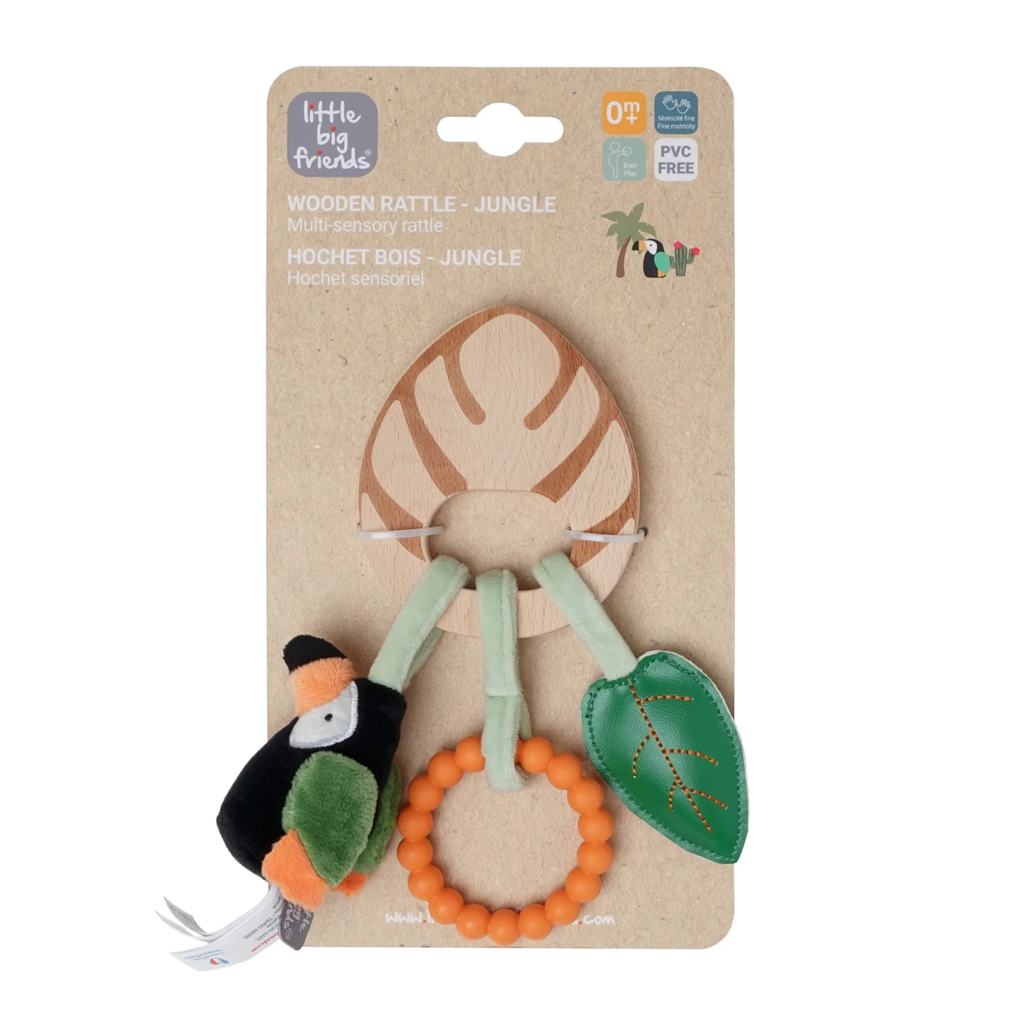 Hochet En Bois - Jungle - Image 4
