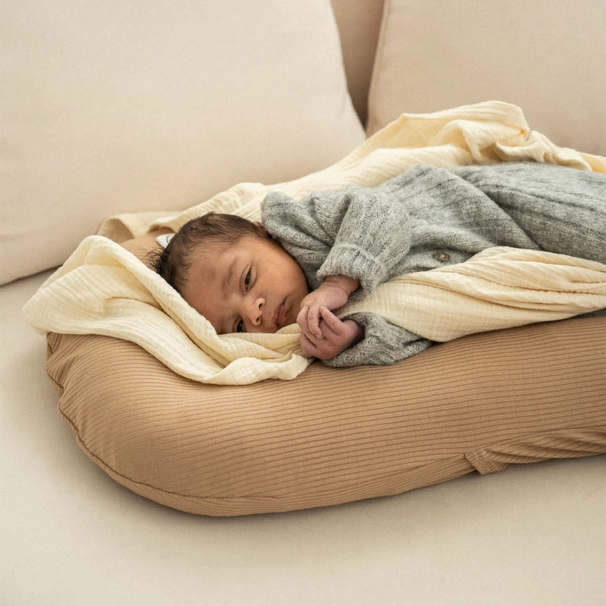 Housse de Coussin 0-9mois - Moka - Image 2