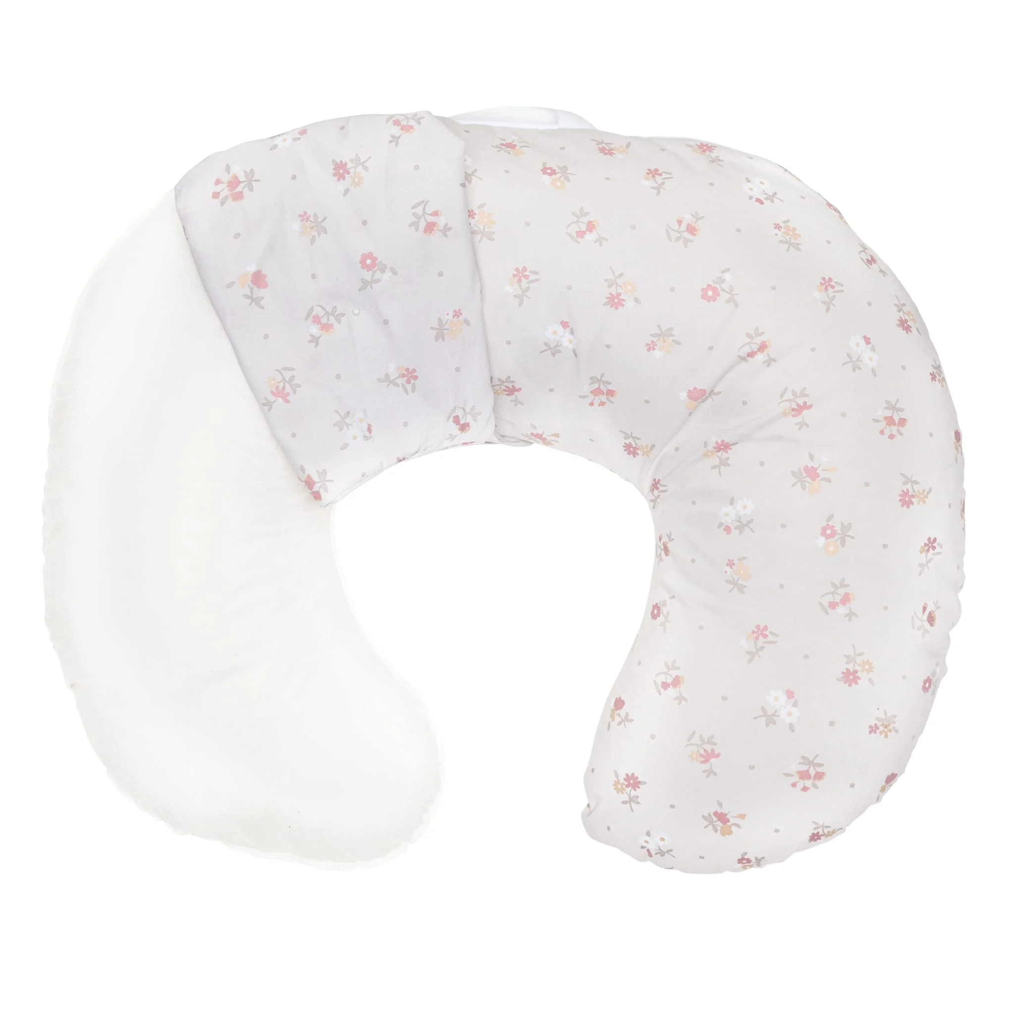 Housse pour Coussin d'Allaitement - Fleurs