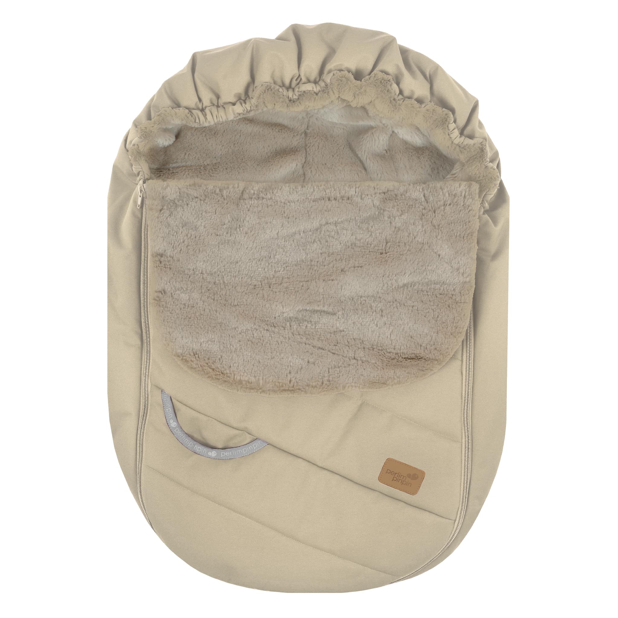 Housse d'hiver pour bébé - Beige