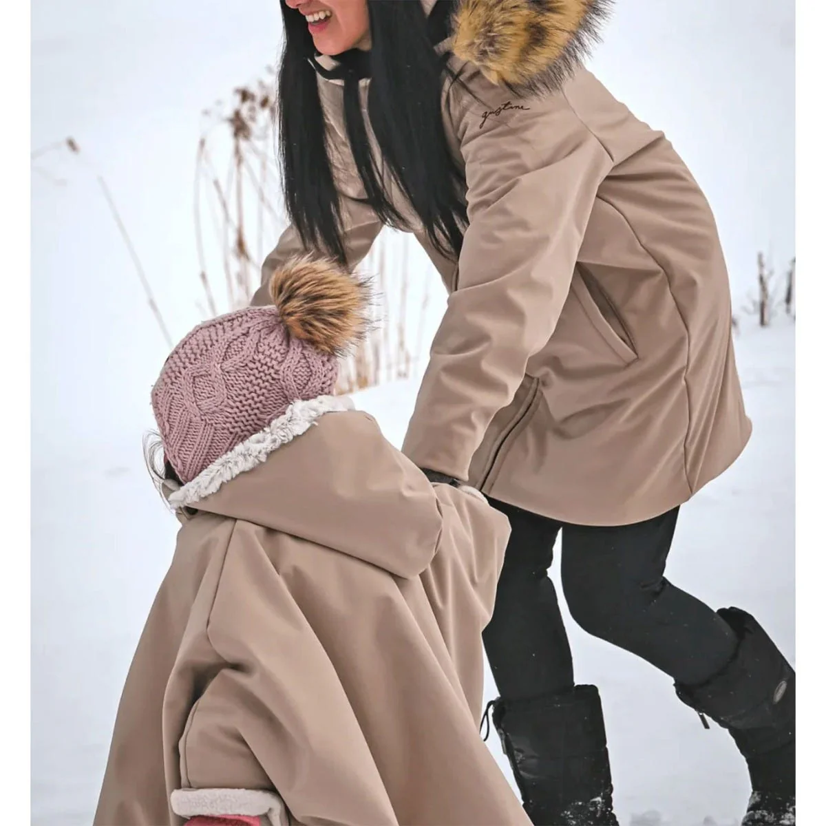 Housse Siège d'Auto / Poncho 3 en 1 - Tan - Image 9