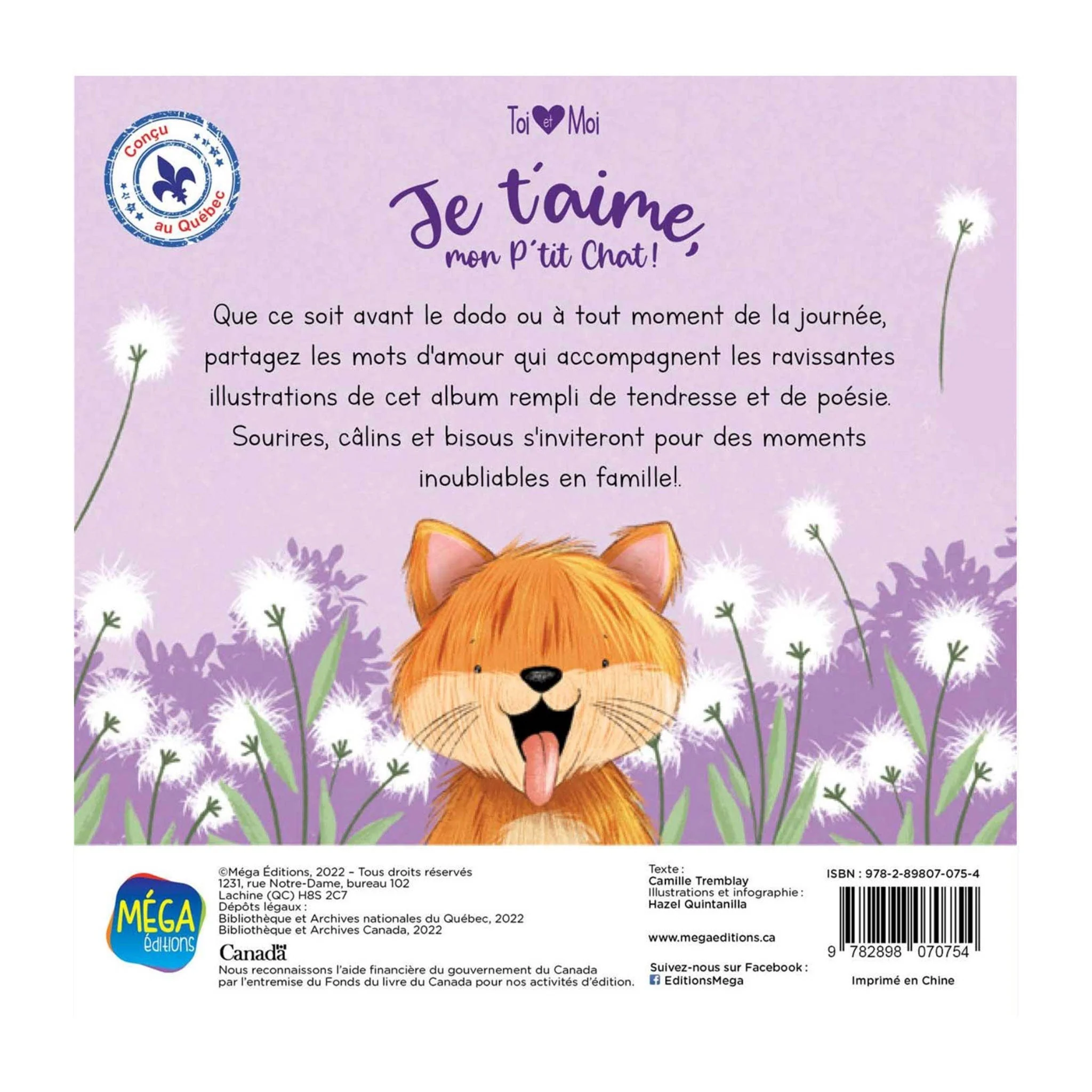 Je T'Aime Mon P'Tit Chat ! - Image 2