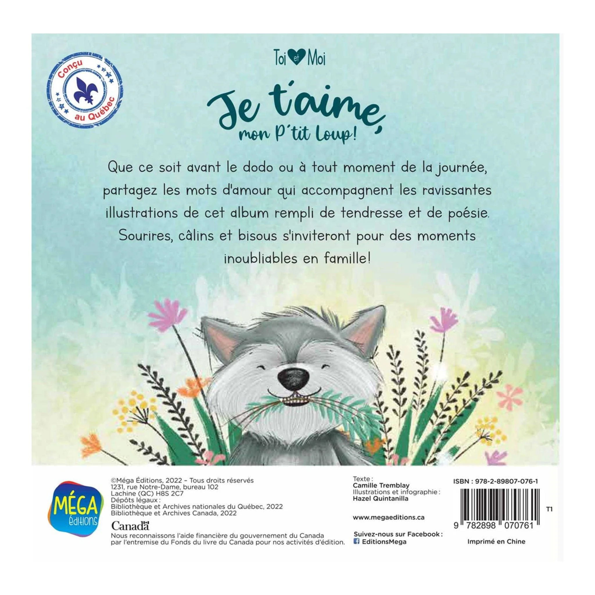 Je T'Aime Mon P'Tit Loup ! - Image 2