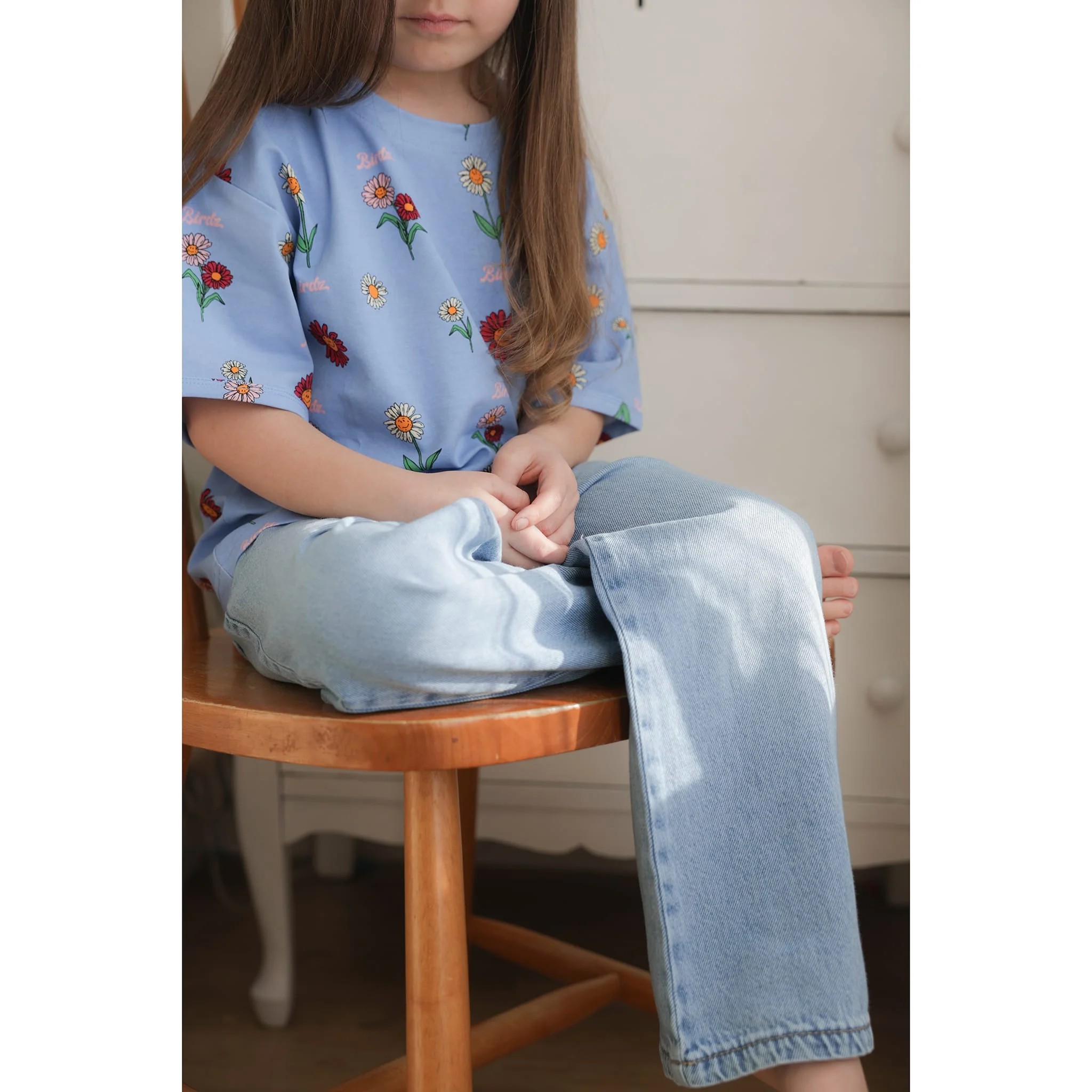 Jeans Jambe Large 10-16ans - Image 5