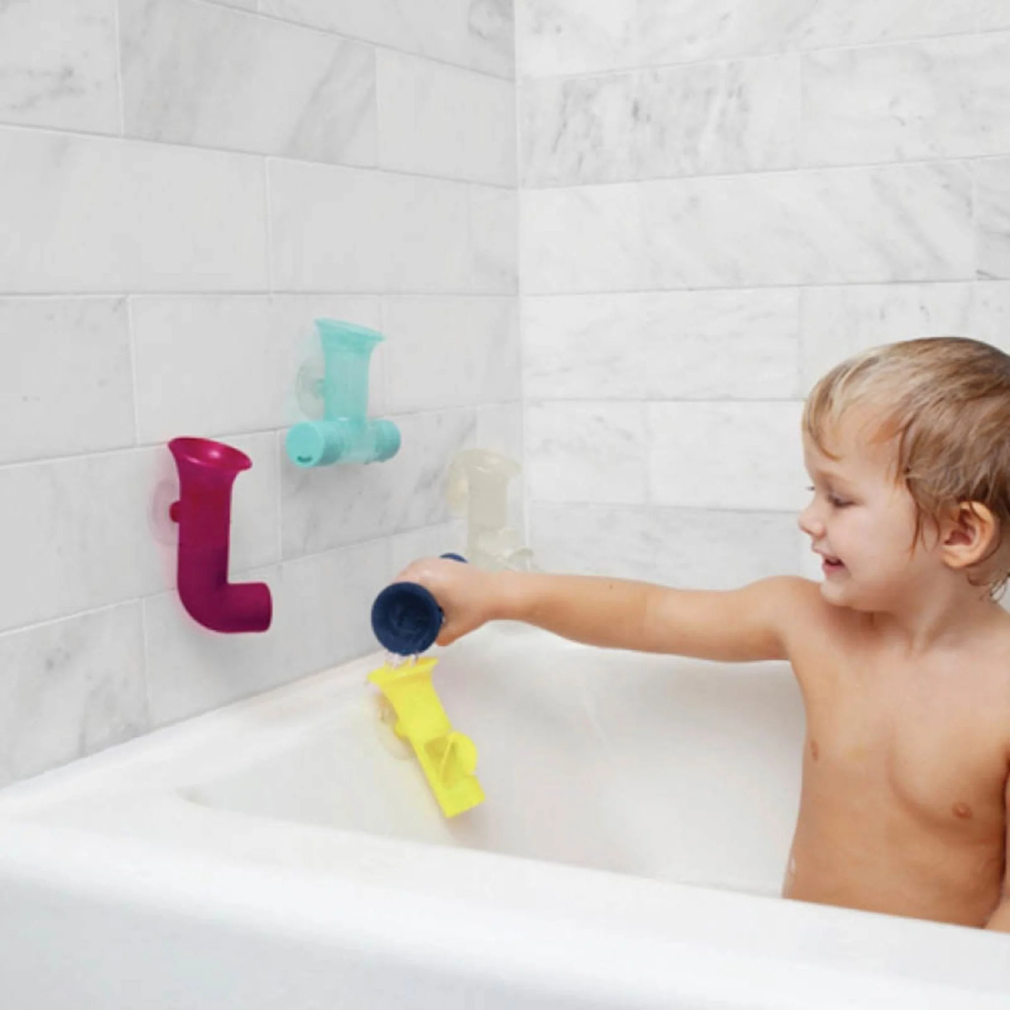Jeu de 5 Tuyaux pour Le Bain - Image 2