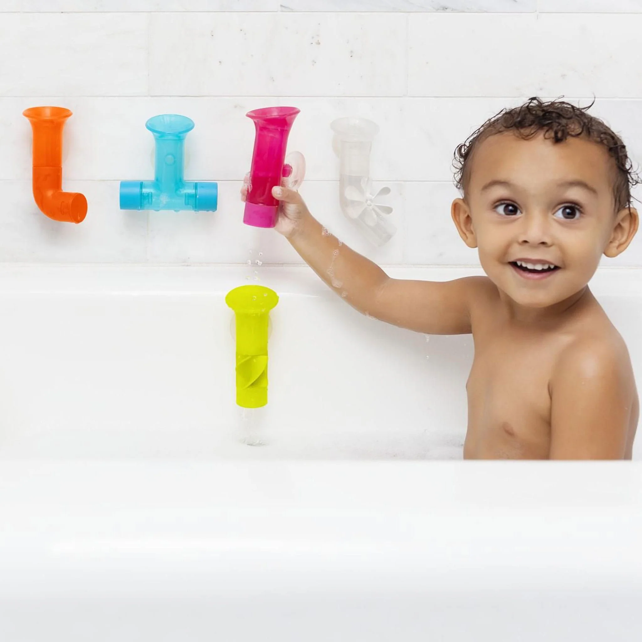 Jeu de 5 Tuyaux pour Le Bain - Image 4