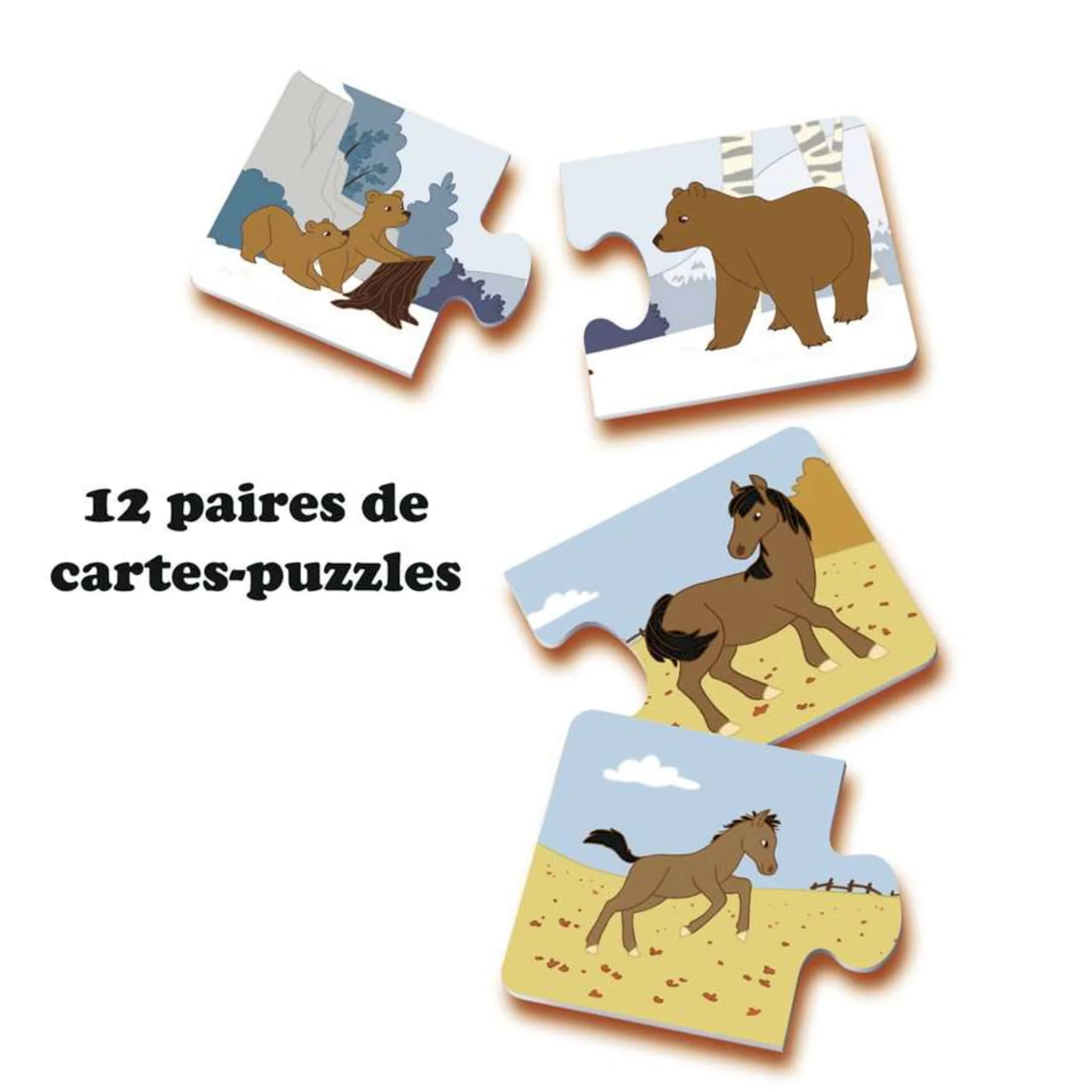 Ravensburger - Jeu Educatif - Maman et ses petits - Découverte des animaux - Image 3