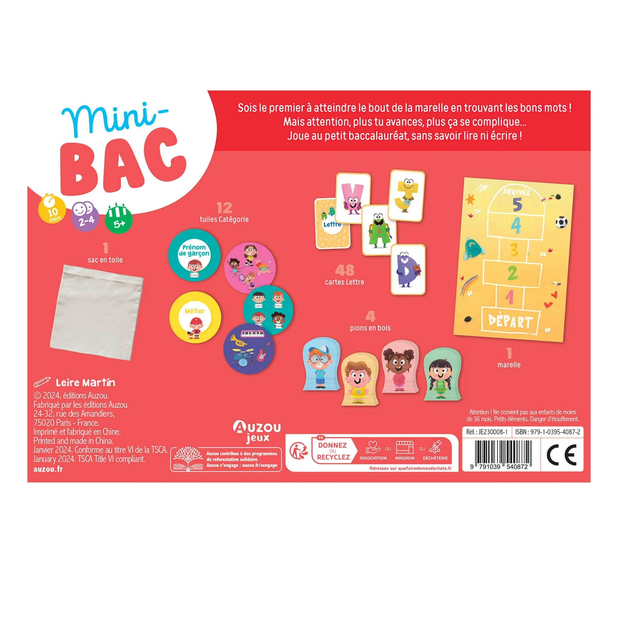 Jeu Mini-Bac - Image 4