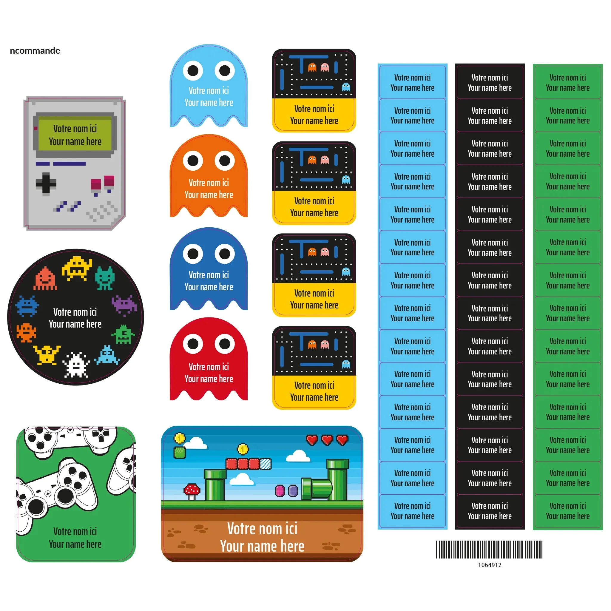 Étiquettes Essentiel - Jeux Vidéo - Image 2