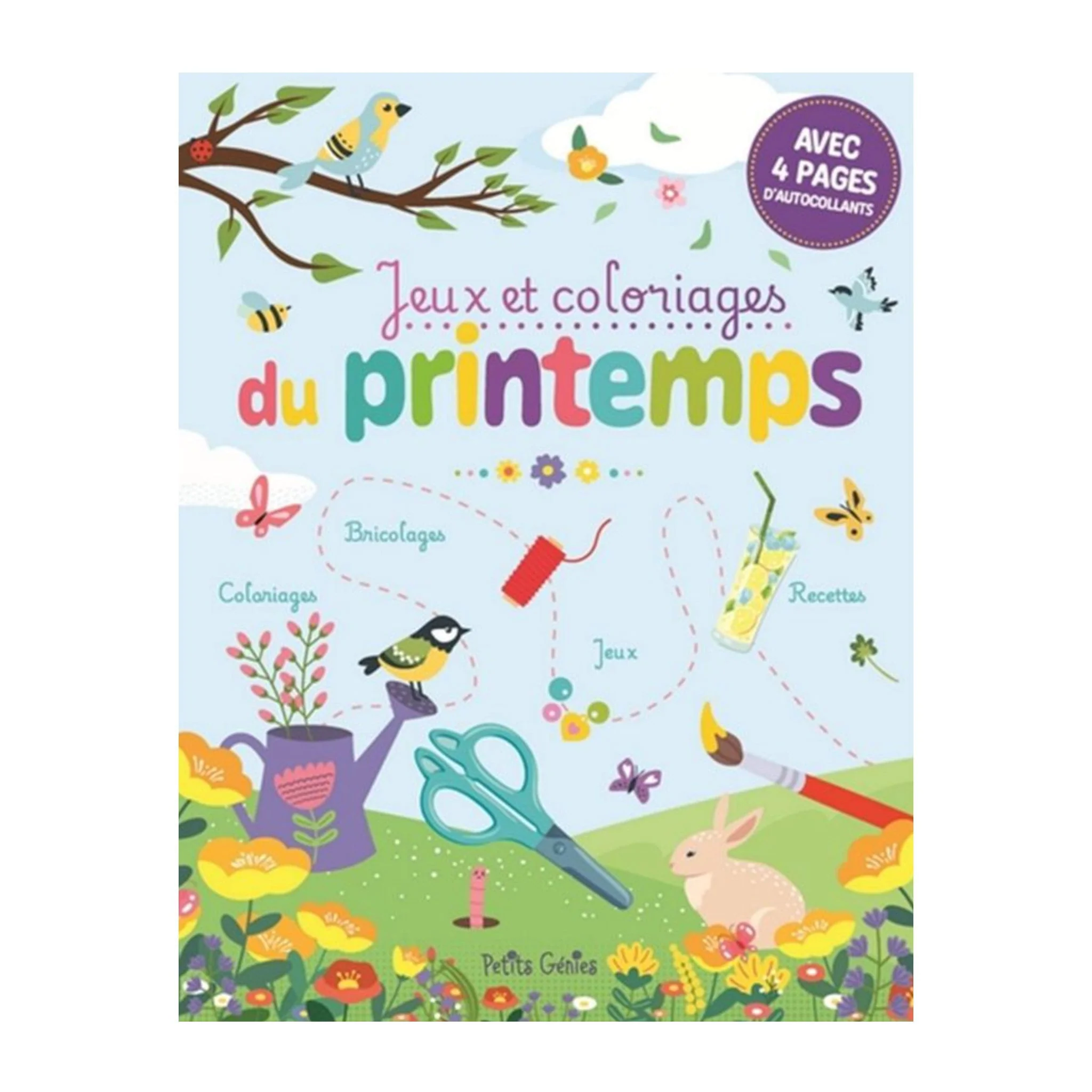 Jeux Et Coloriage Du Printemps