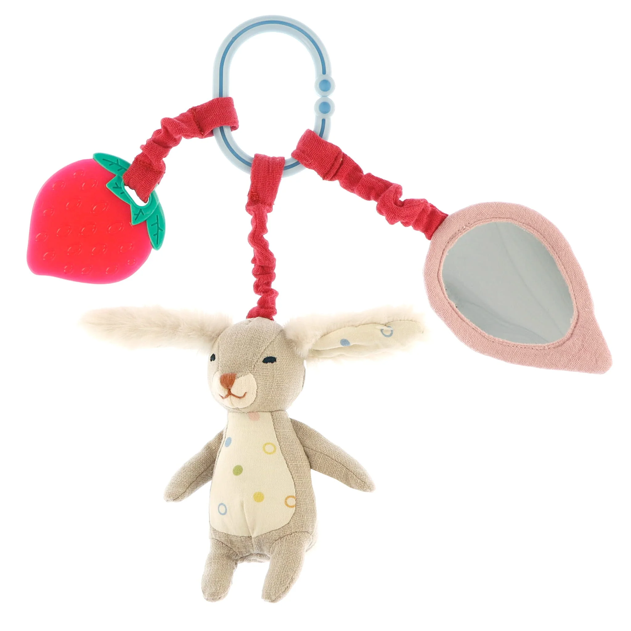 Jouet d'Activité Lapin Fraise - Image 4