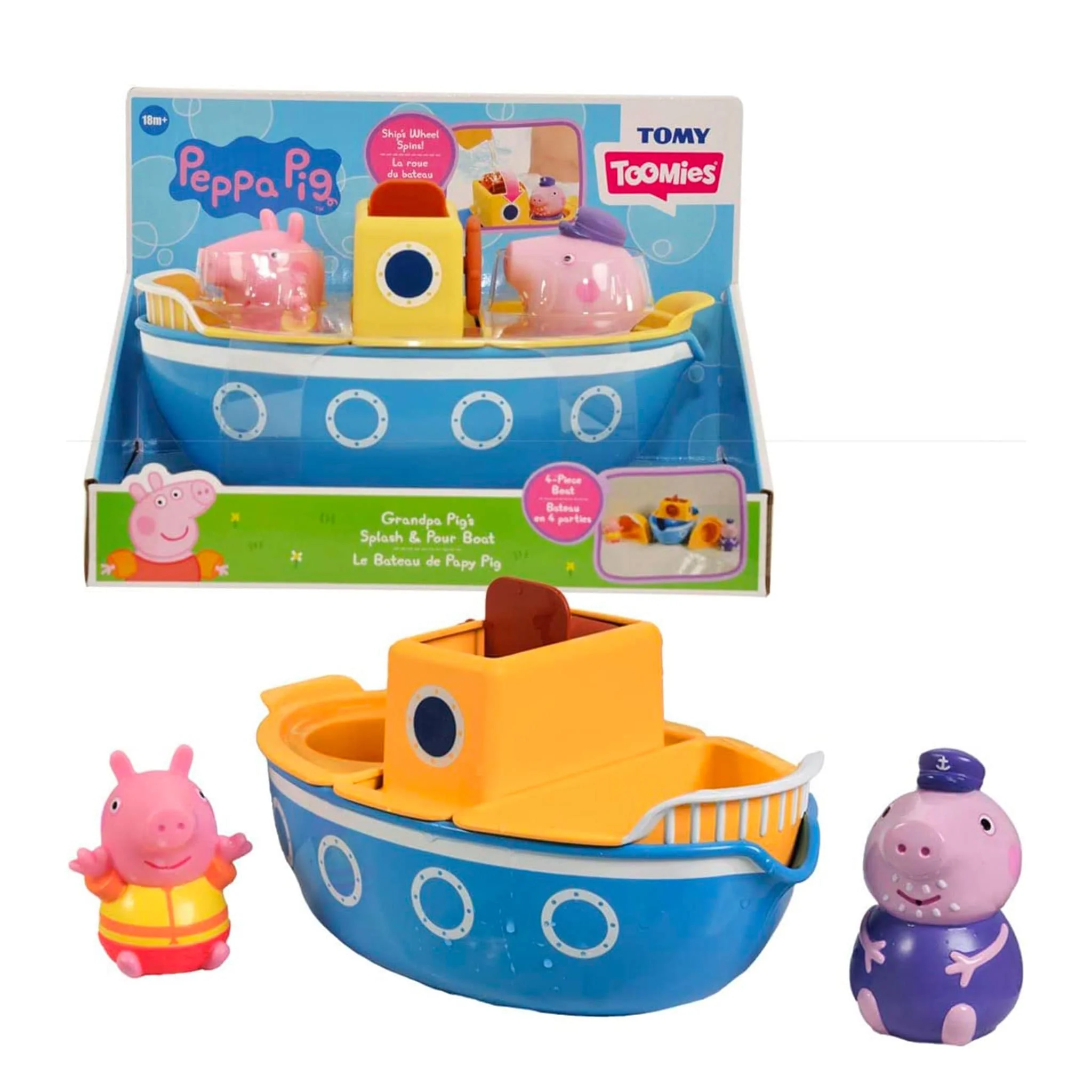 Jouet de Bain Bateau Peppa Pig - Image 5