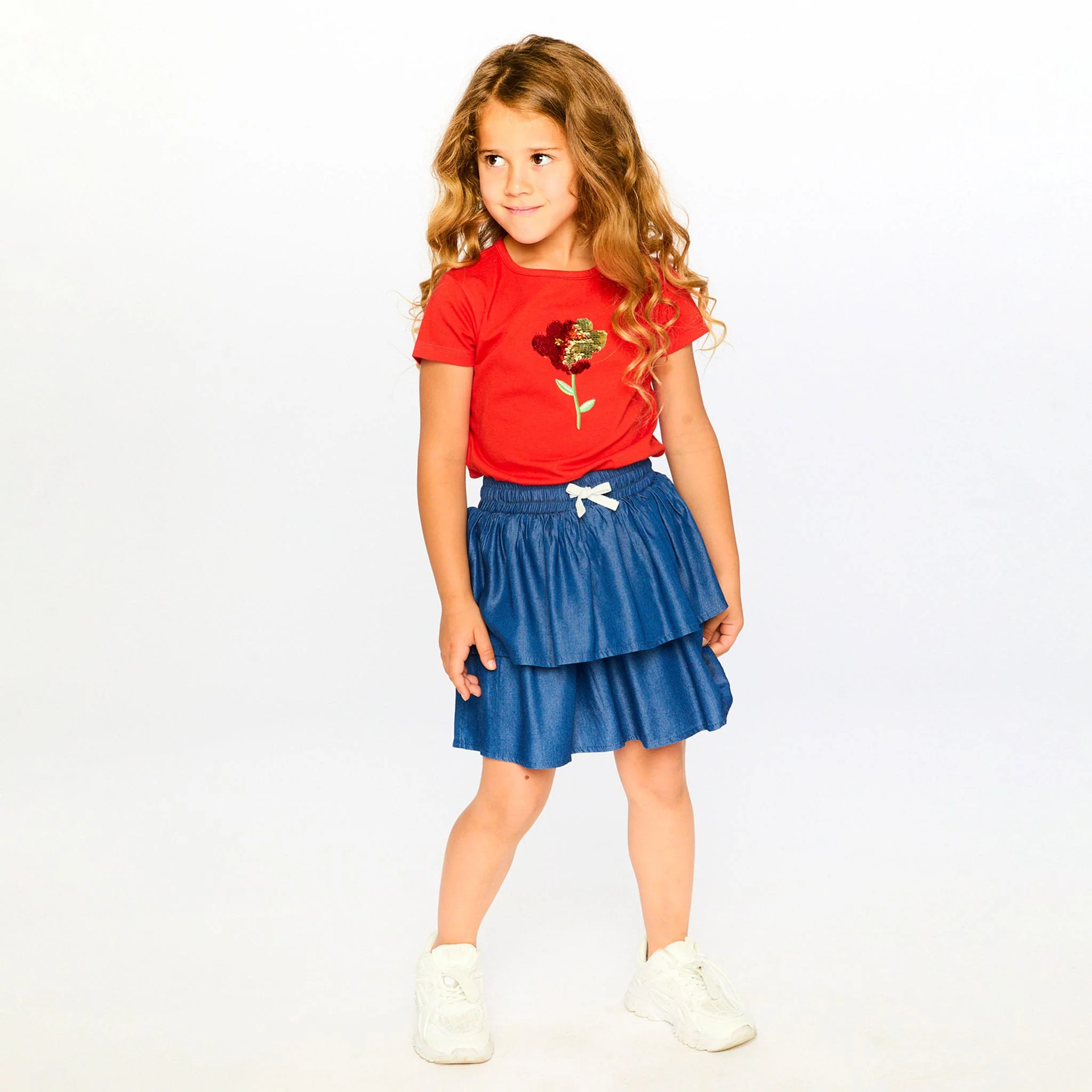 Jupe Jonquilles 3-6ans - Image 3