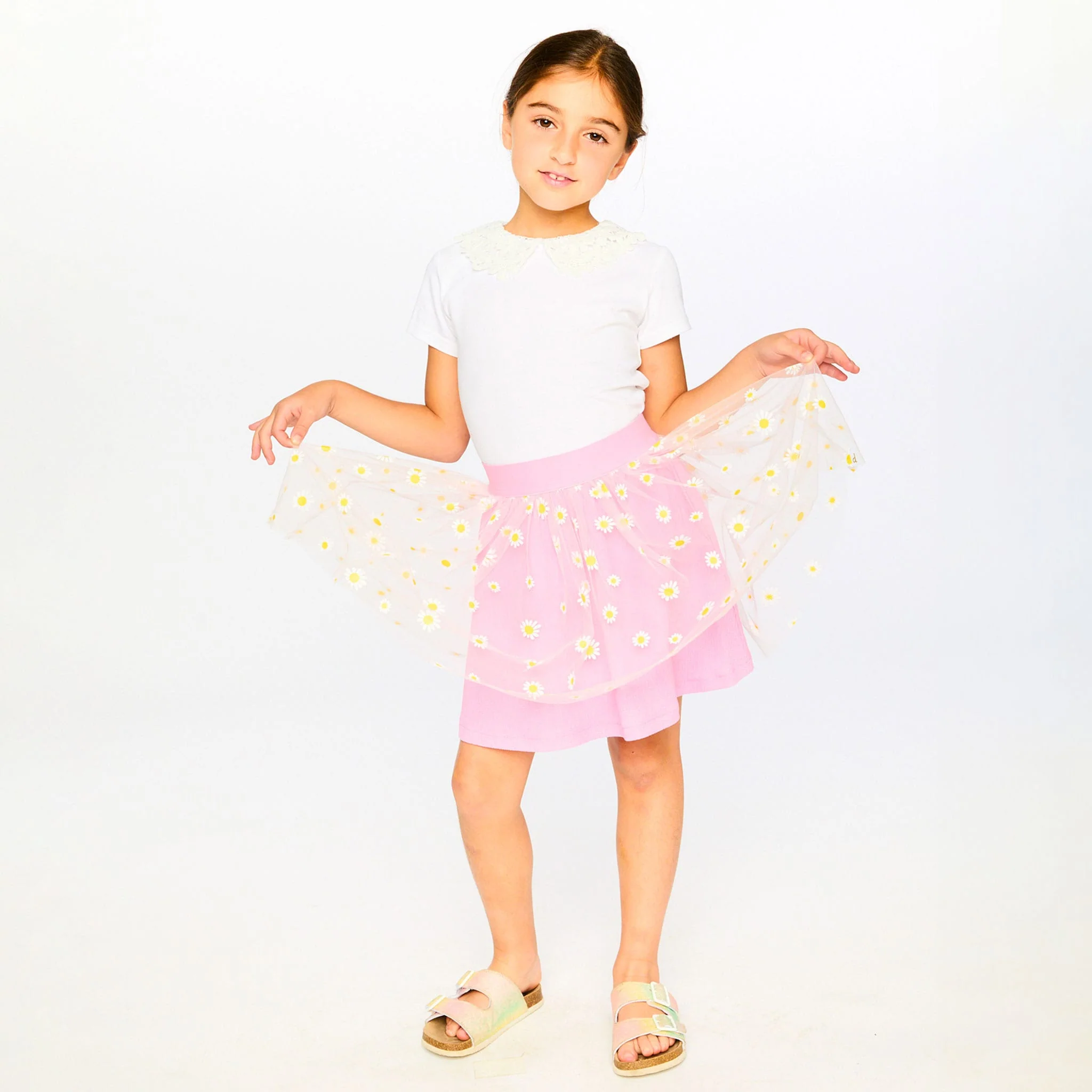 Jupe Marguerites 3-6ans - Image 3