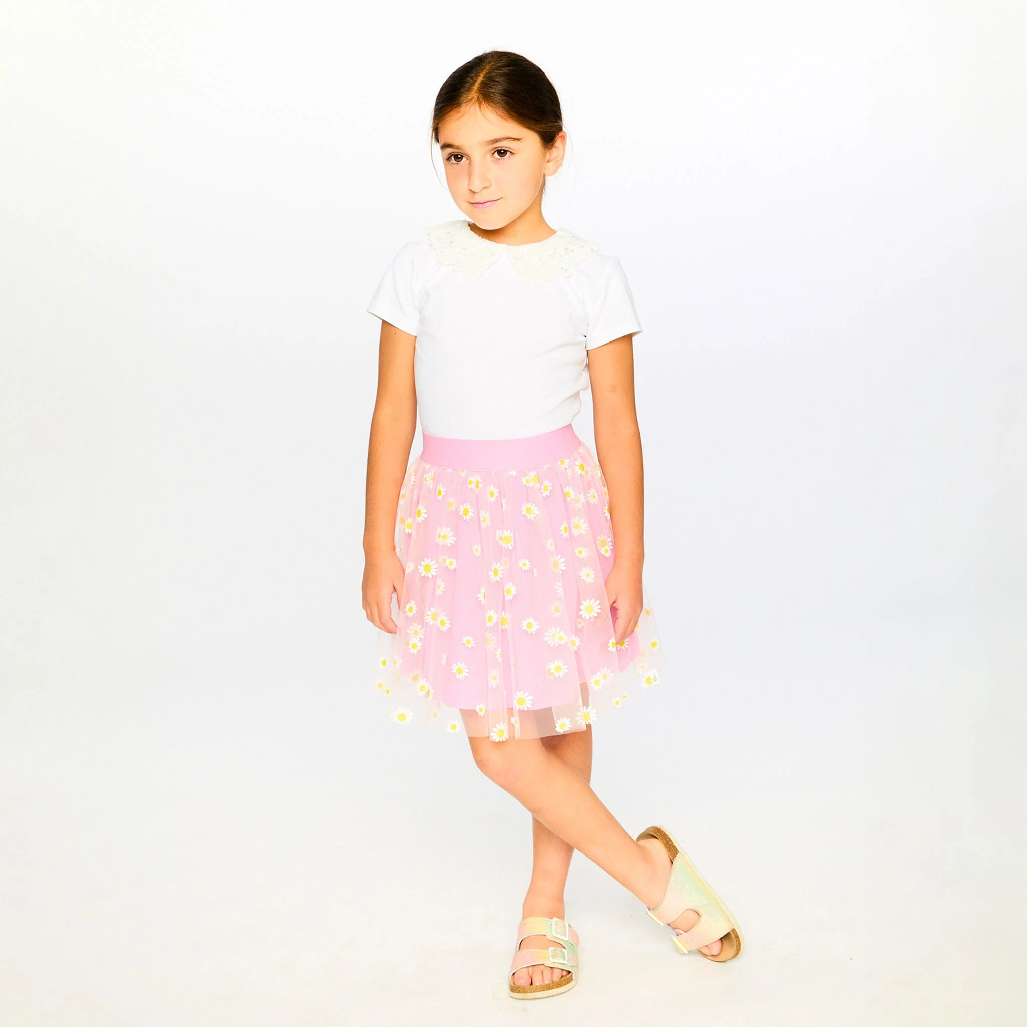 Jupe Marguerites 3-6ans - Image 4