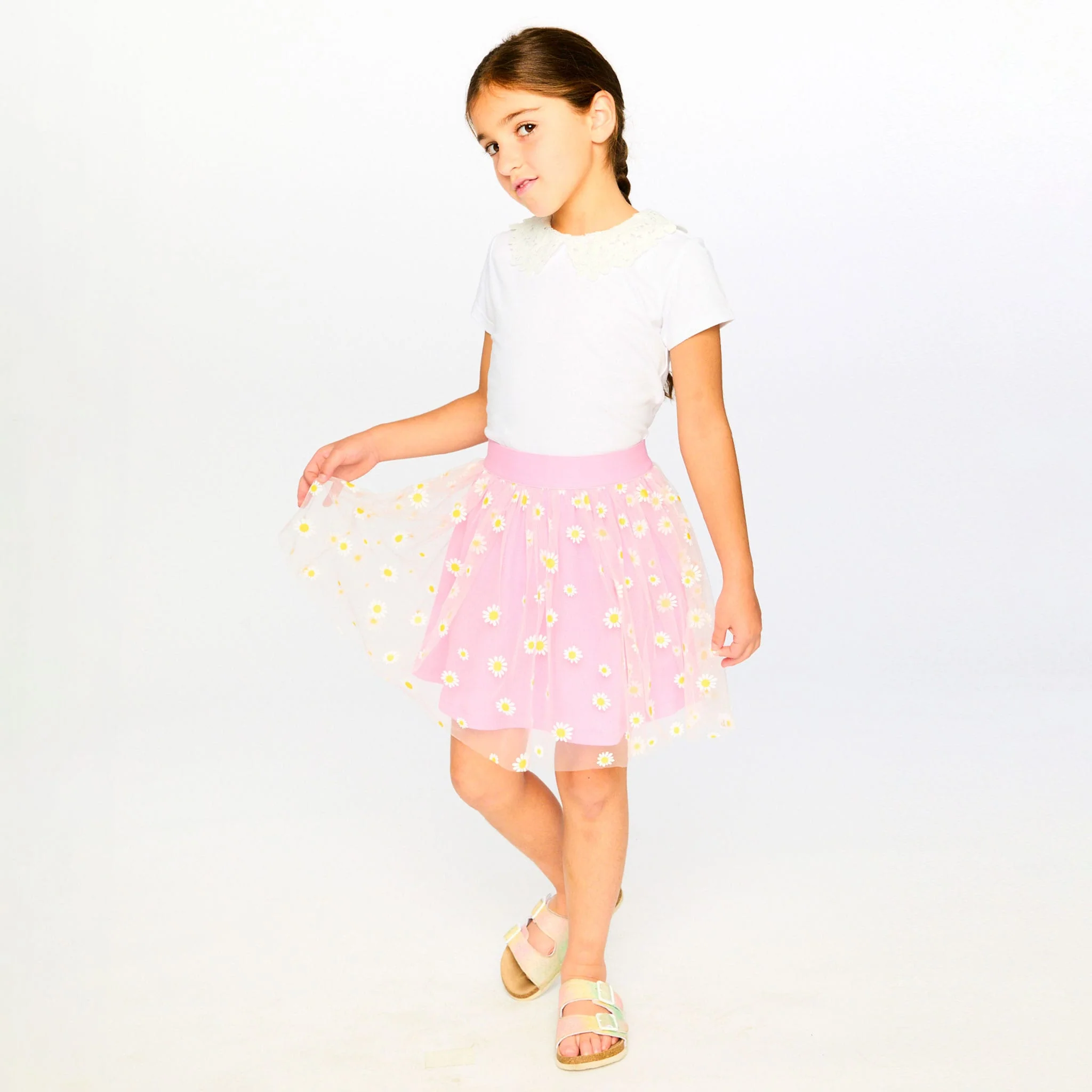 Jupe Marguerites 7-10ans - Image 2