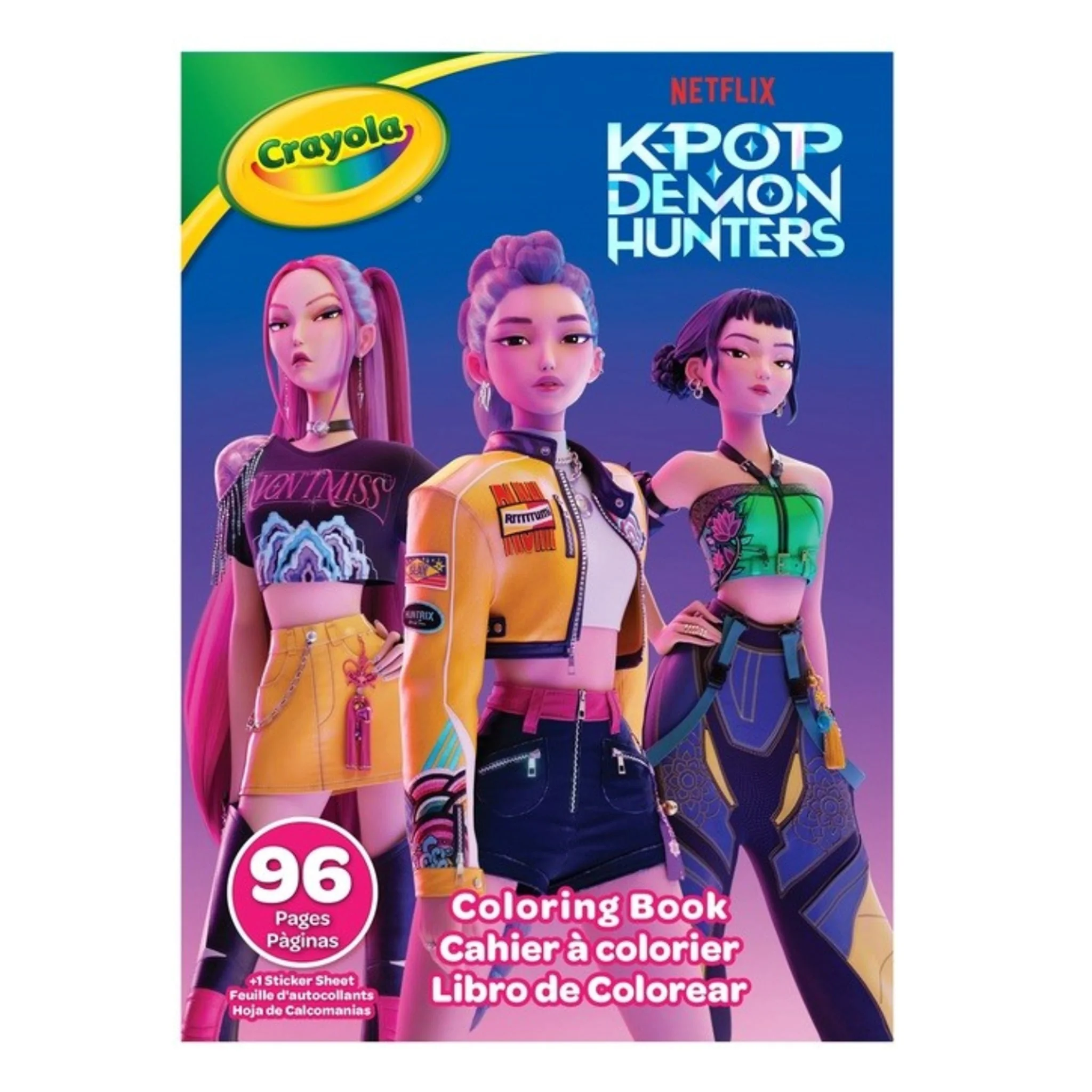 Livre de coloriage K-POP Demon Hunters