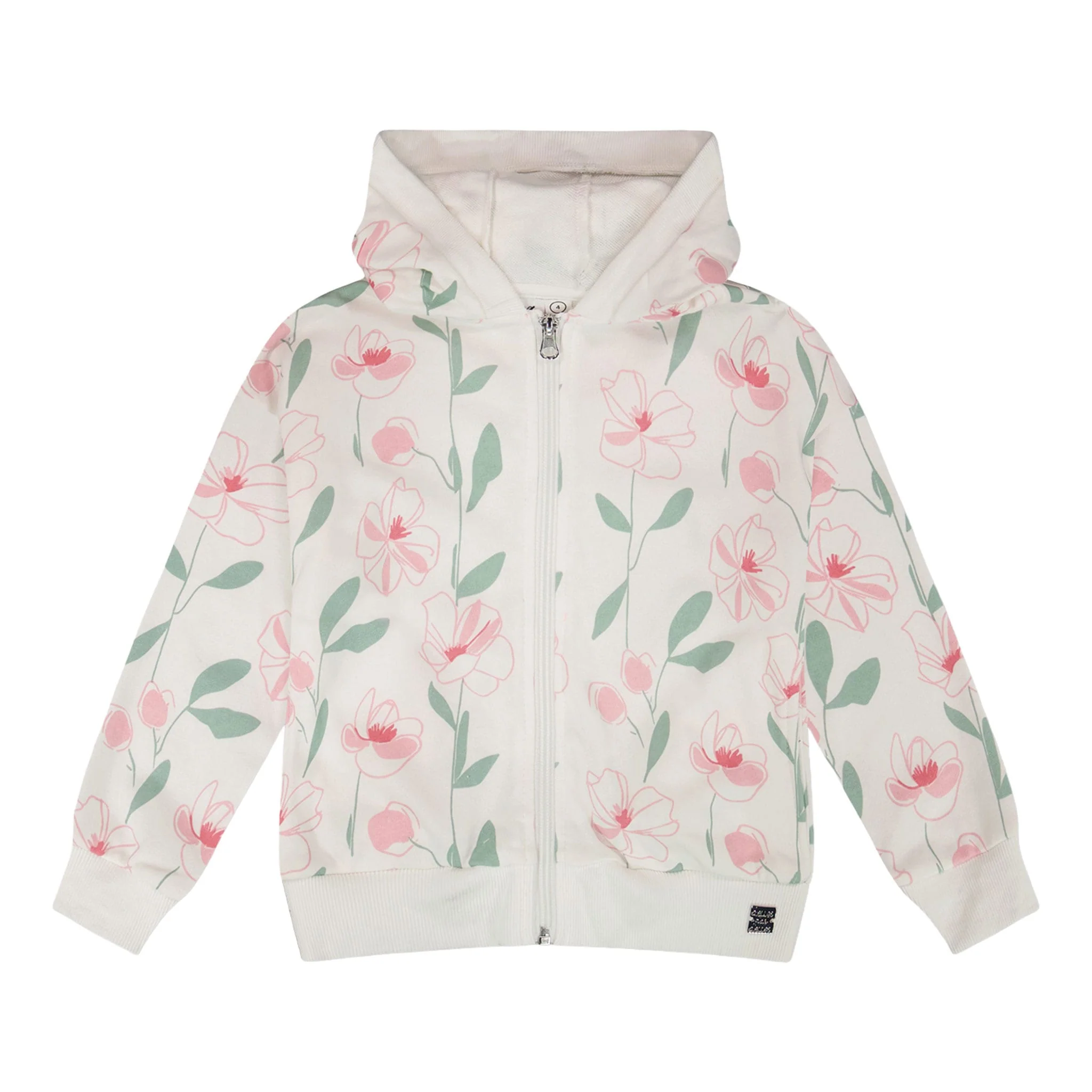 Kangourou Fleurs Chapeau 3-6ans