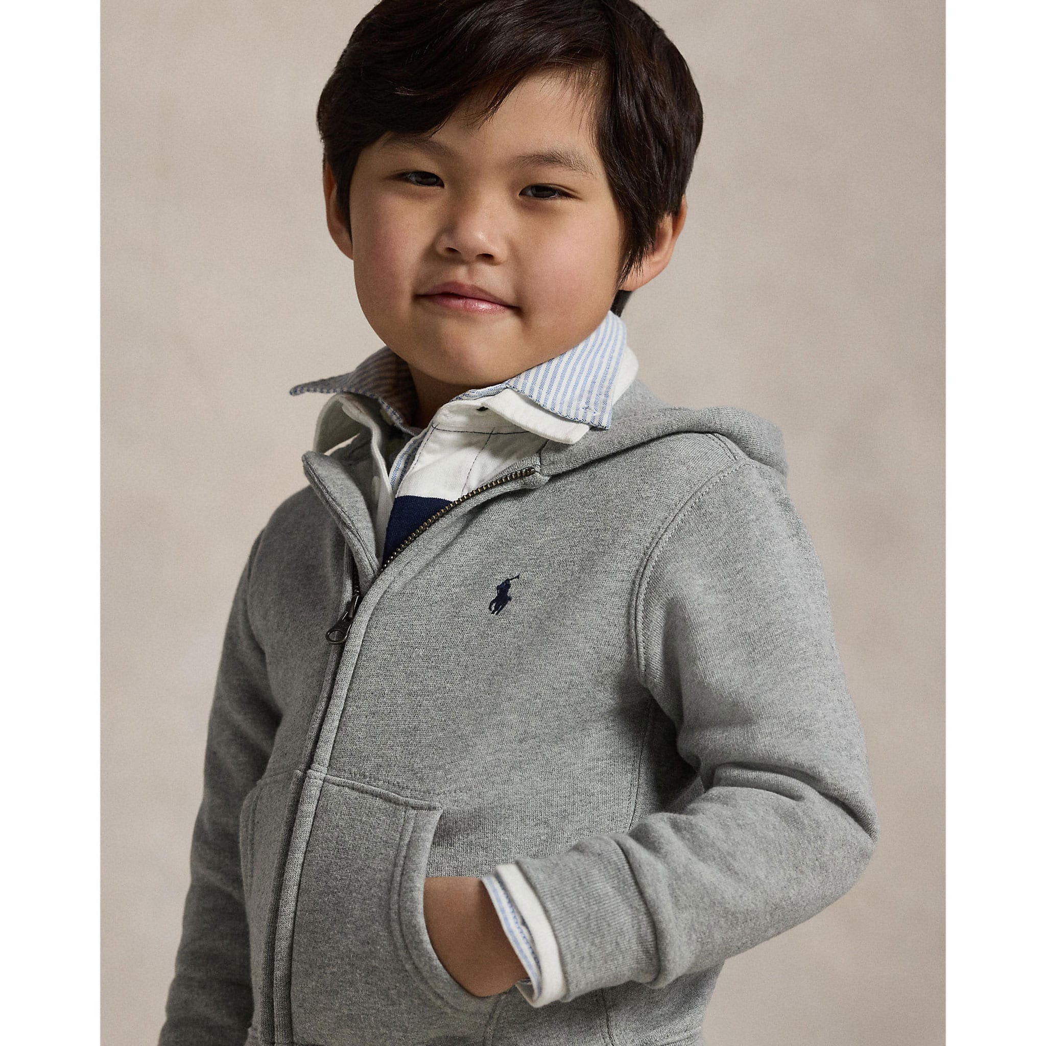 Kangourou Zip Ralph Lauren 2-7ans - Image 4