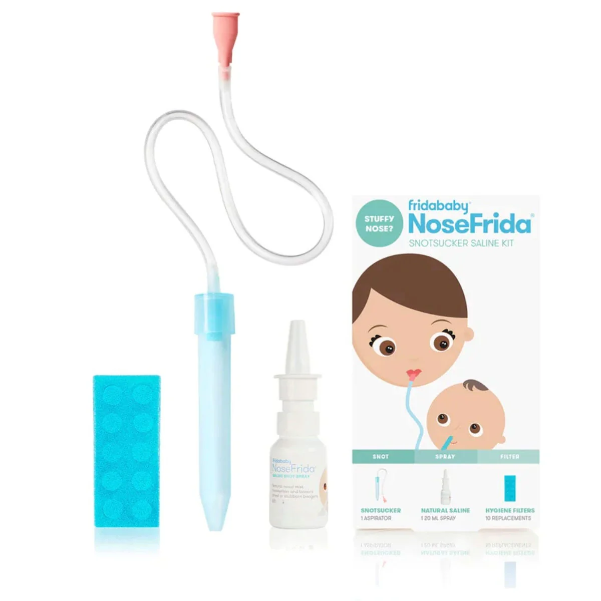 Kit Aspirateur Nasal Solution Saline