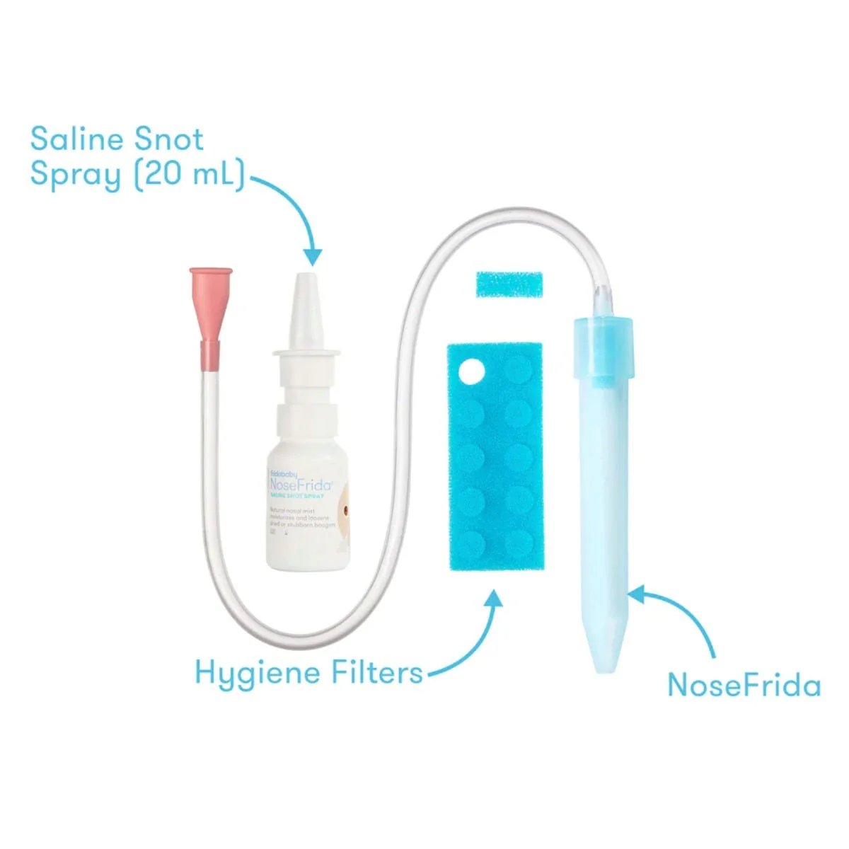 Kit Aspirateur Nasal Solution Saline - Image 2