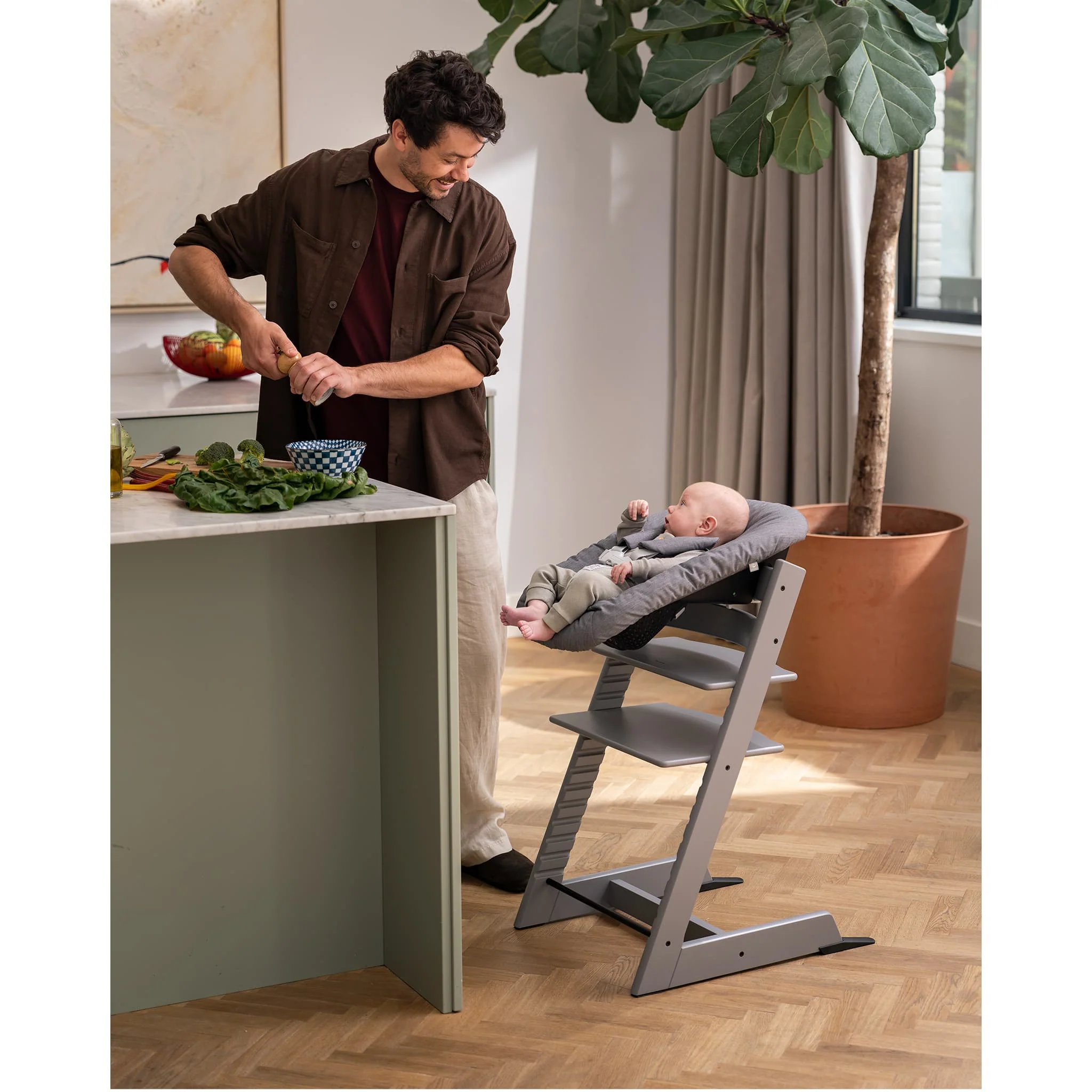 Kit de Naissance Tripp Trapp® - Anthracite - Image 13
