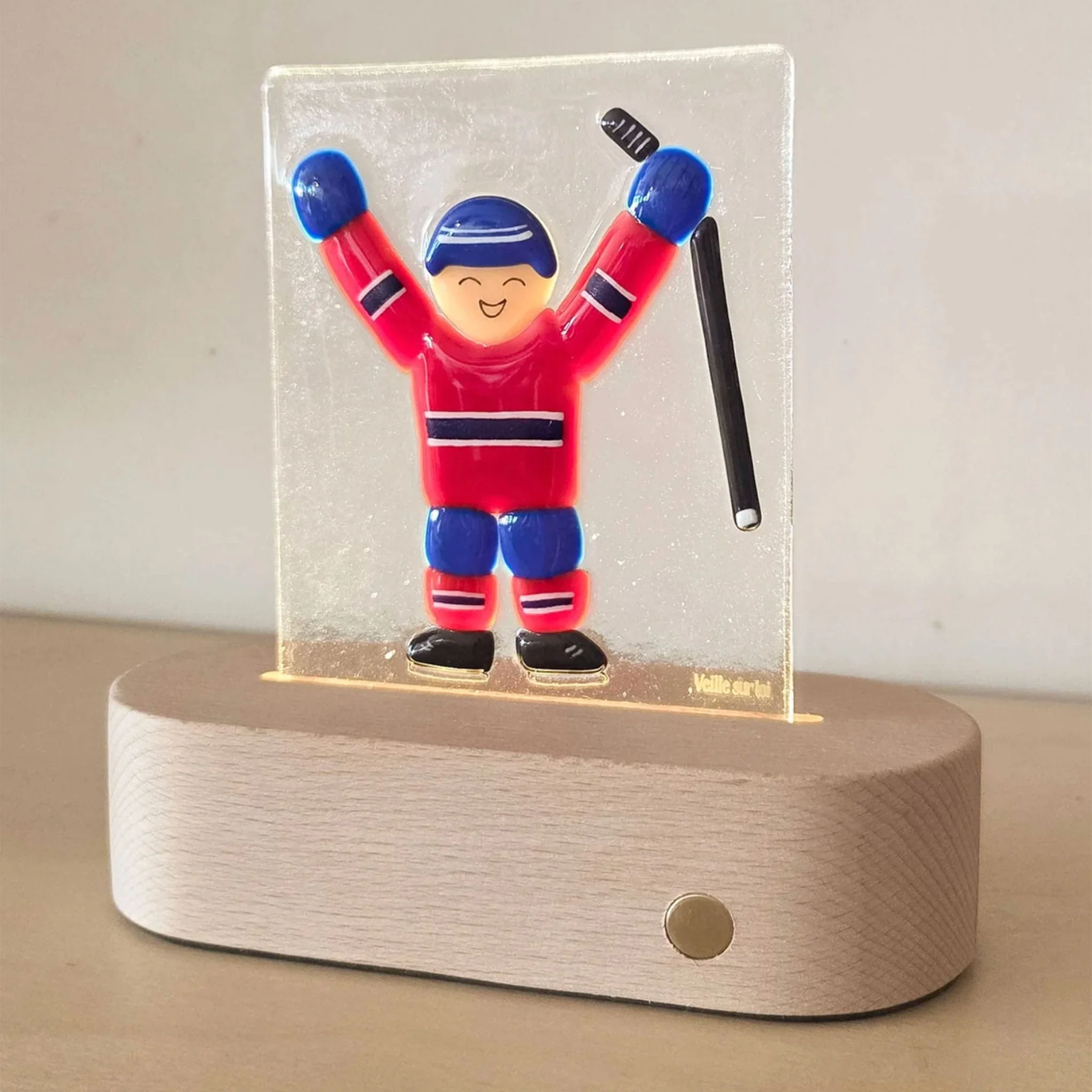 Lampe de Table - Joueur de Hockey - Image 5