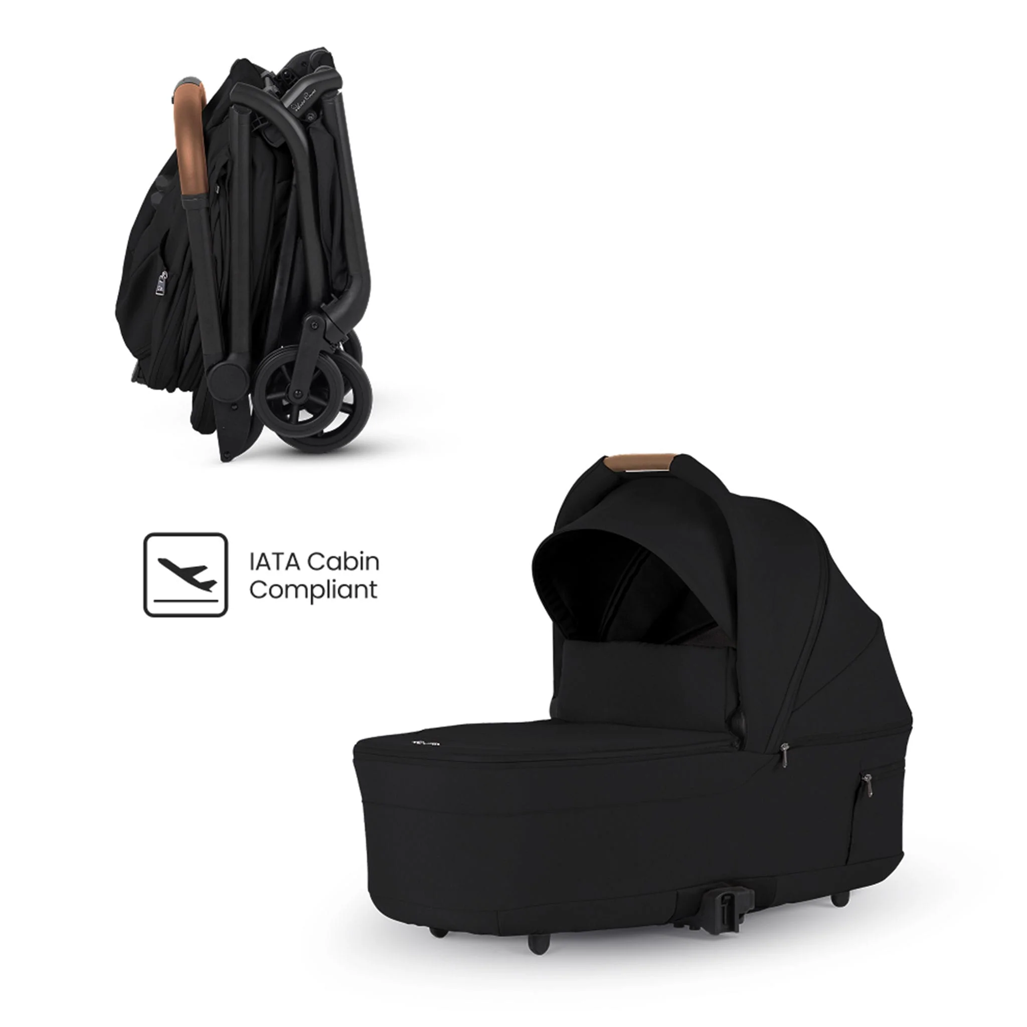 Landau Pour Poussette Nia - Noir Onyx - Image 2