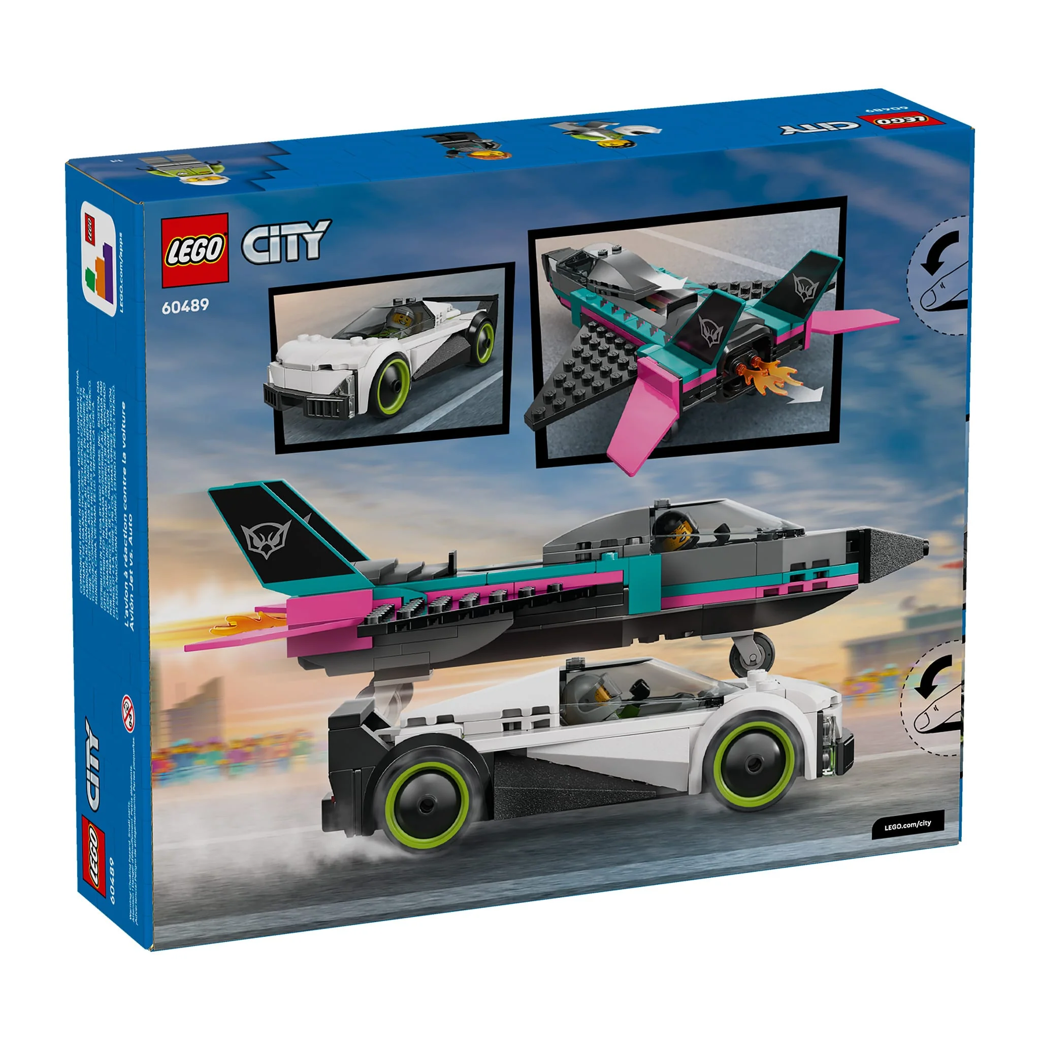 LEGO® City L’avion à réaction contre la voiture - Image 8