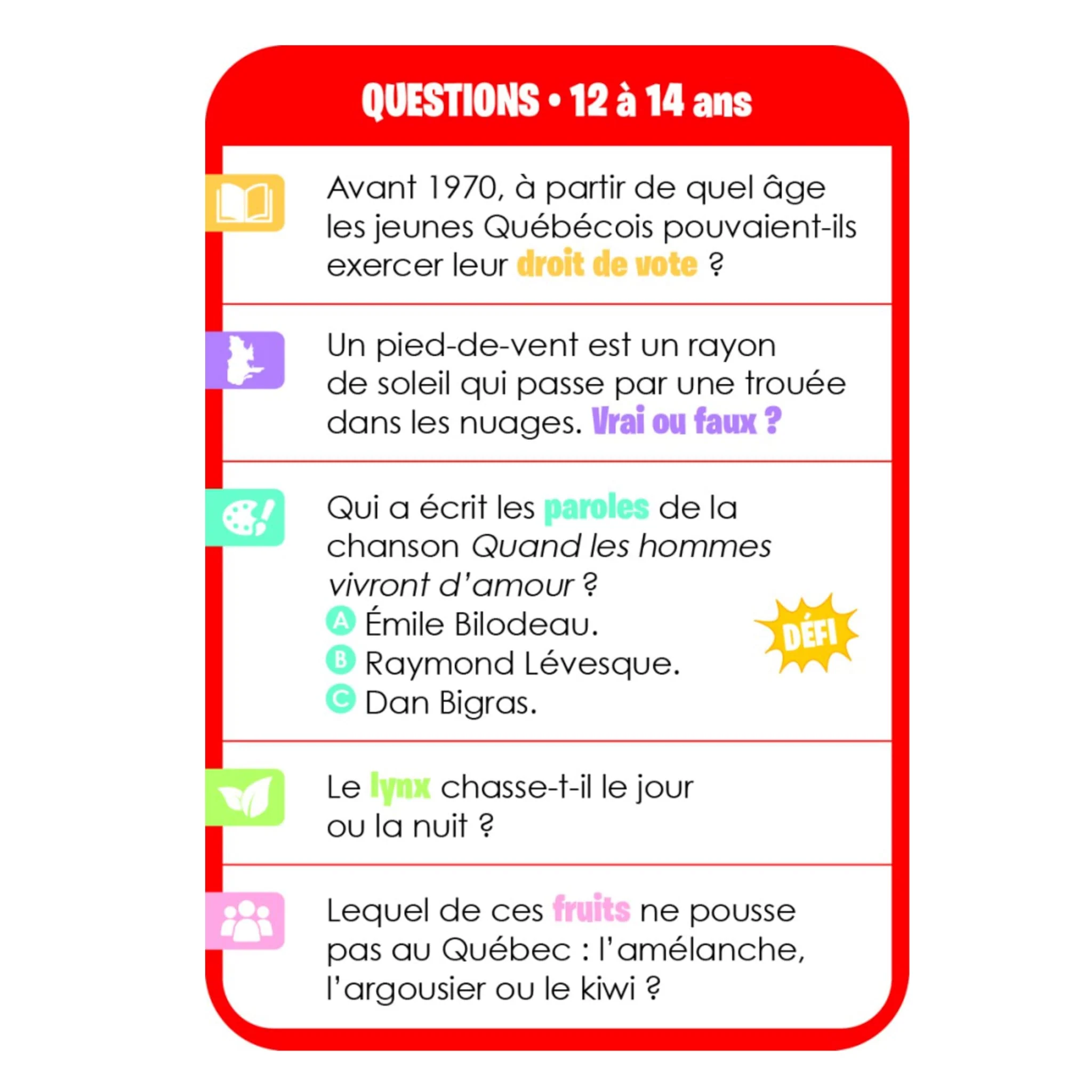 Le Quiz Trop L'fun Du Québec - Image 5