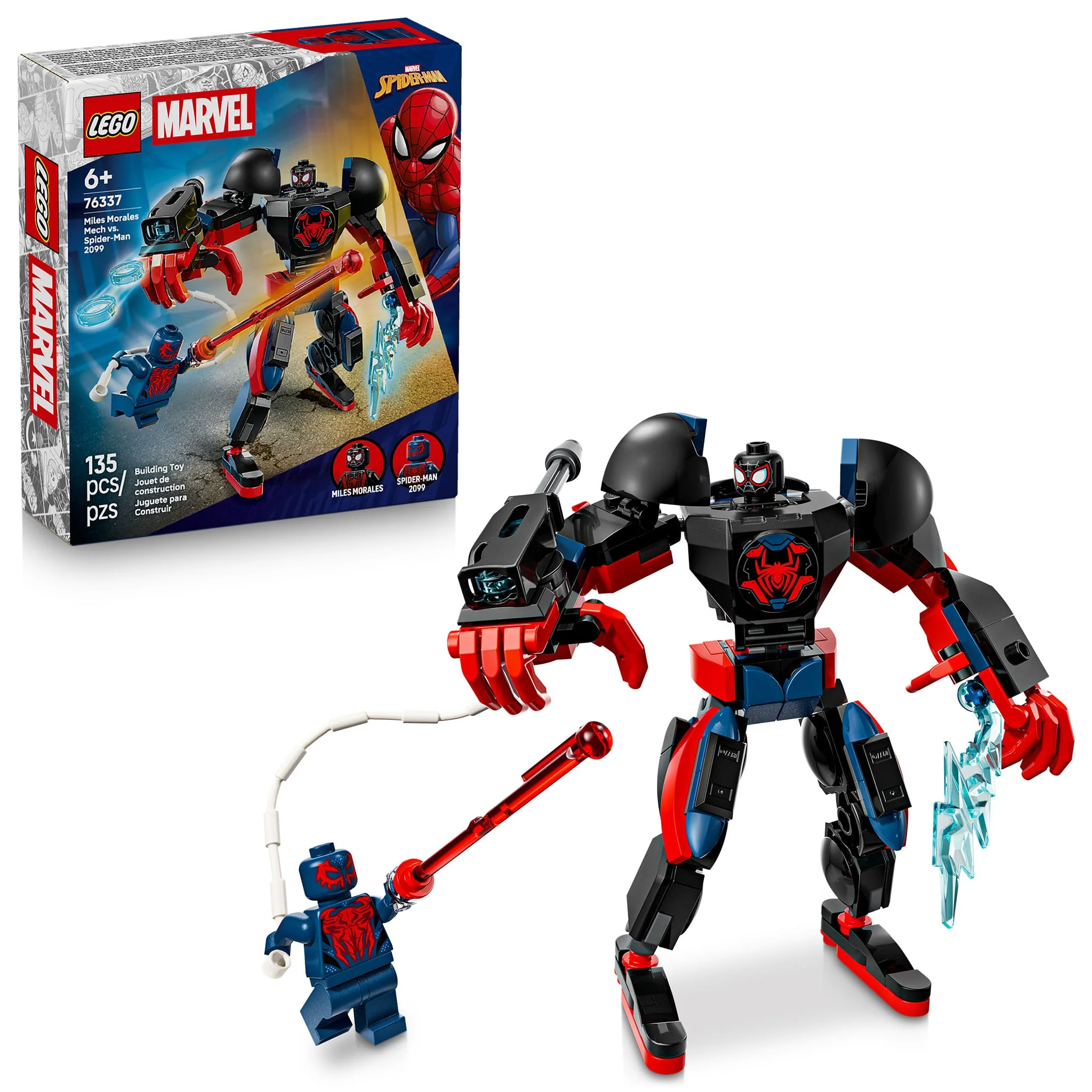 LEGO® Marvel Le robot de Miles Morales contre Spider-Man 2099