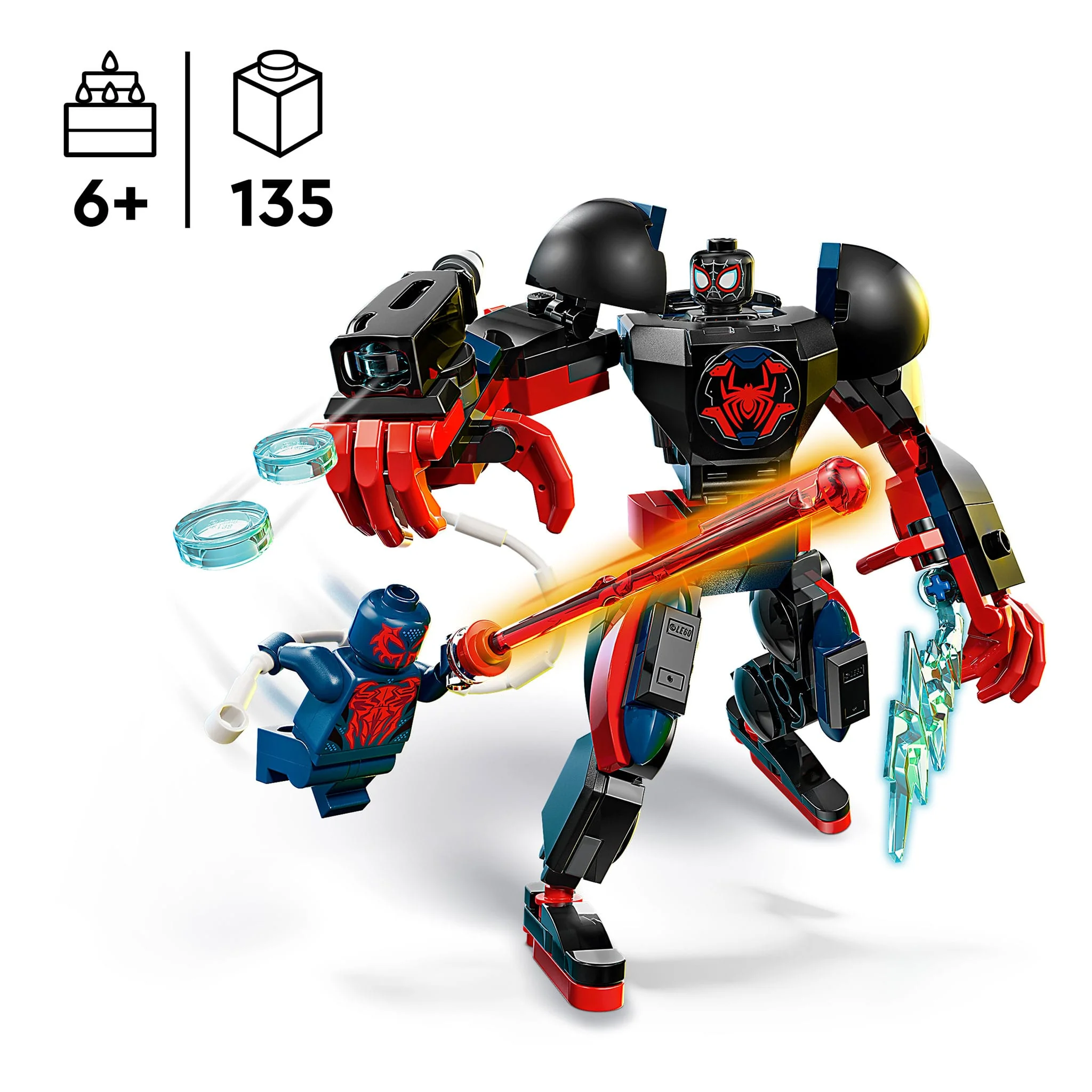 LEGO® Marvel Le robot de Miles Morales contre Spider-Man 2099 - Image 10