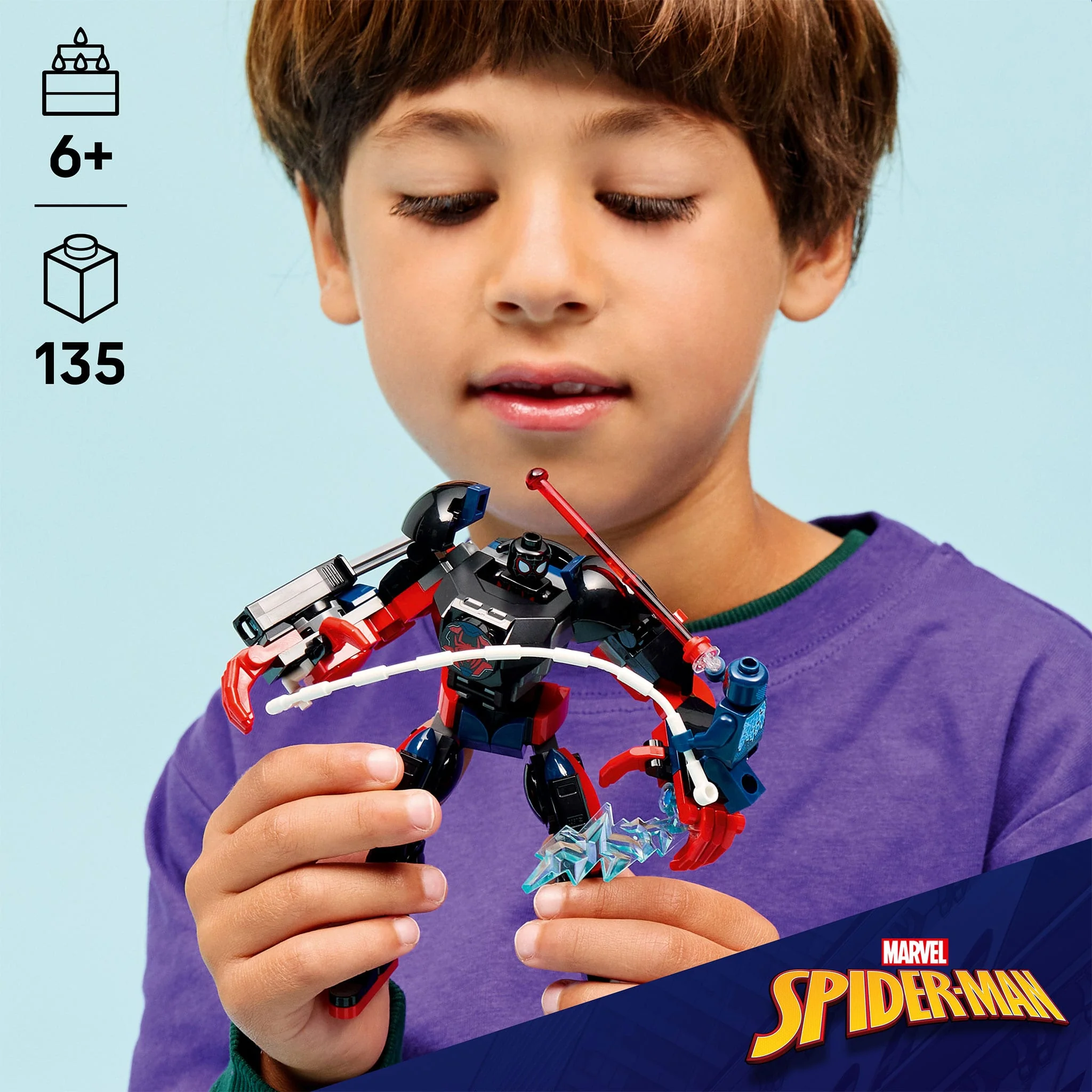 LEGO® Marvel Le robot de Miles Morales contre Spider-Man 2099 - Image 3