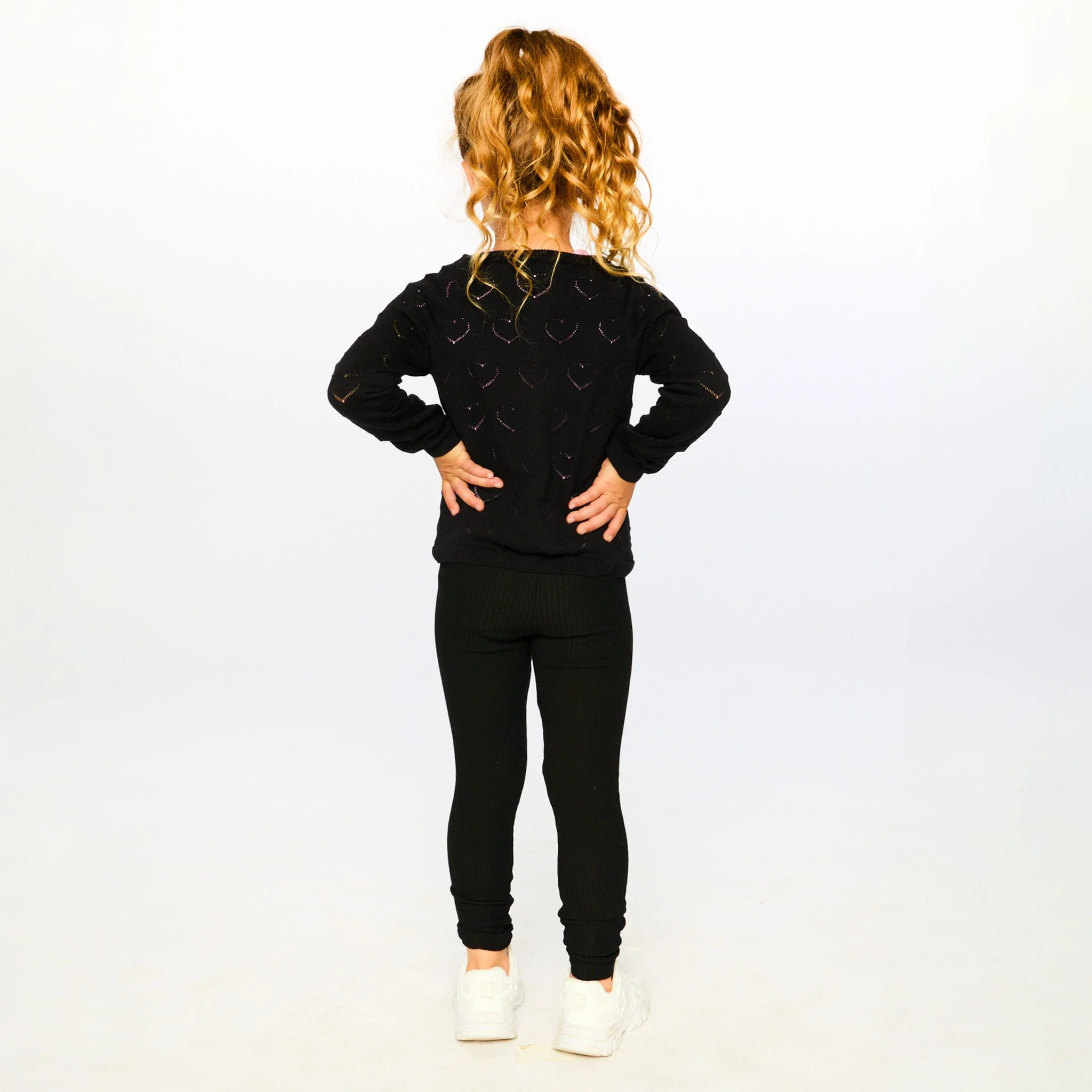 Legging Noir Essentiel 3-6ans - Image 3