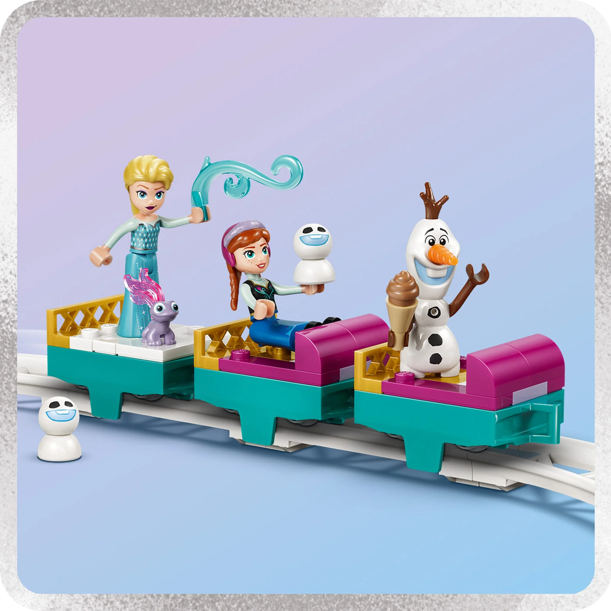 LEGO® ǀ Disney La Reine des neiges Le château de glace et la promenade d’Elsa - Image 5