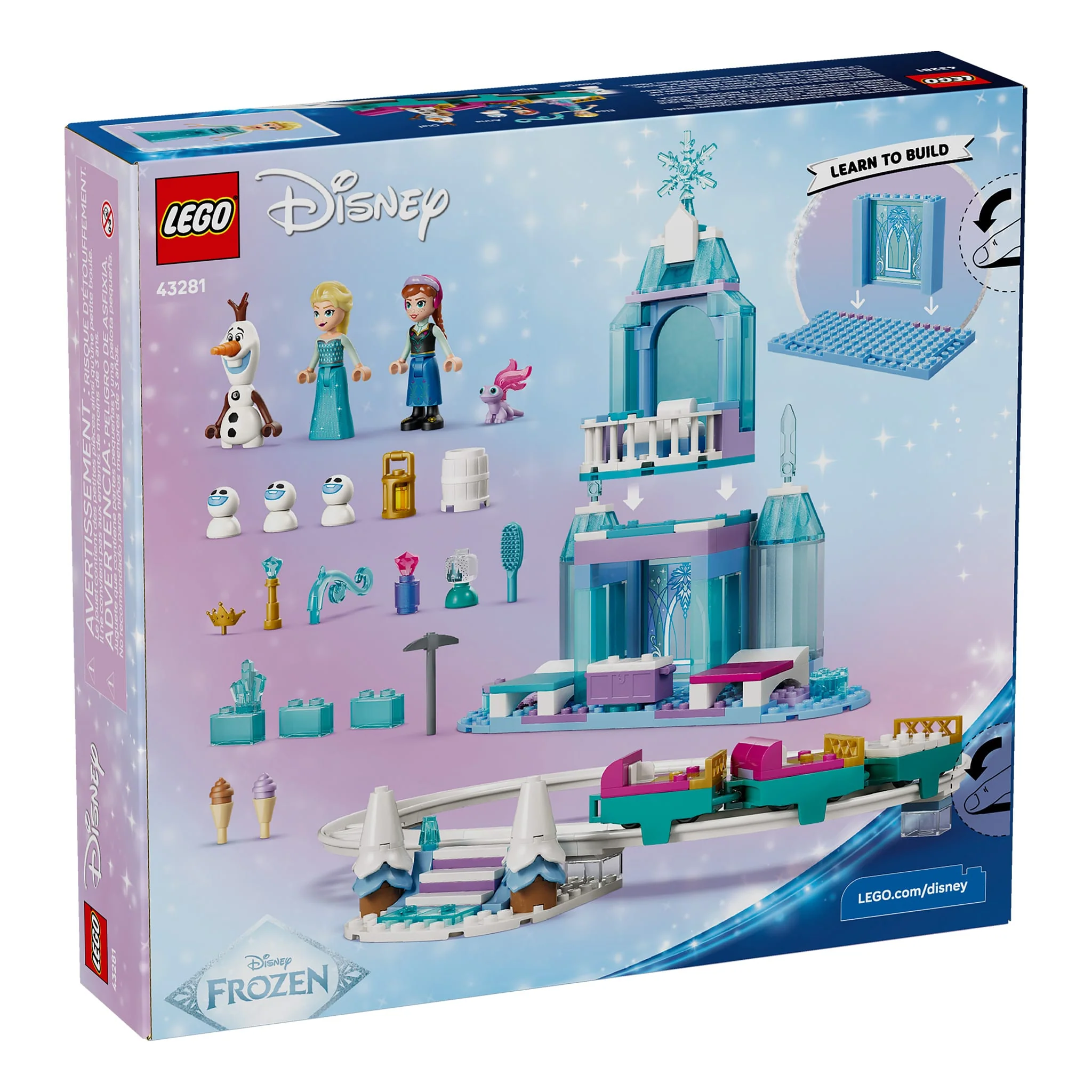 LEGO® ǀ Disney La Reine des neiges Le château de glace et la promenade d’Elsa - Image 8
