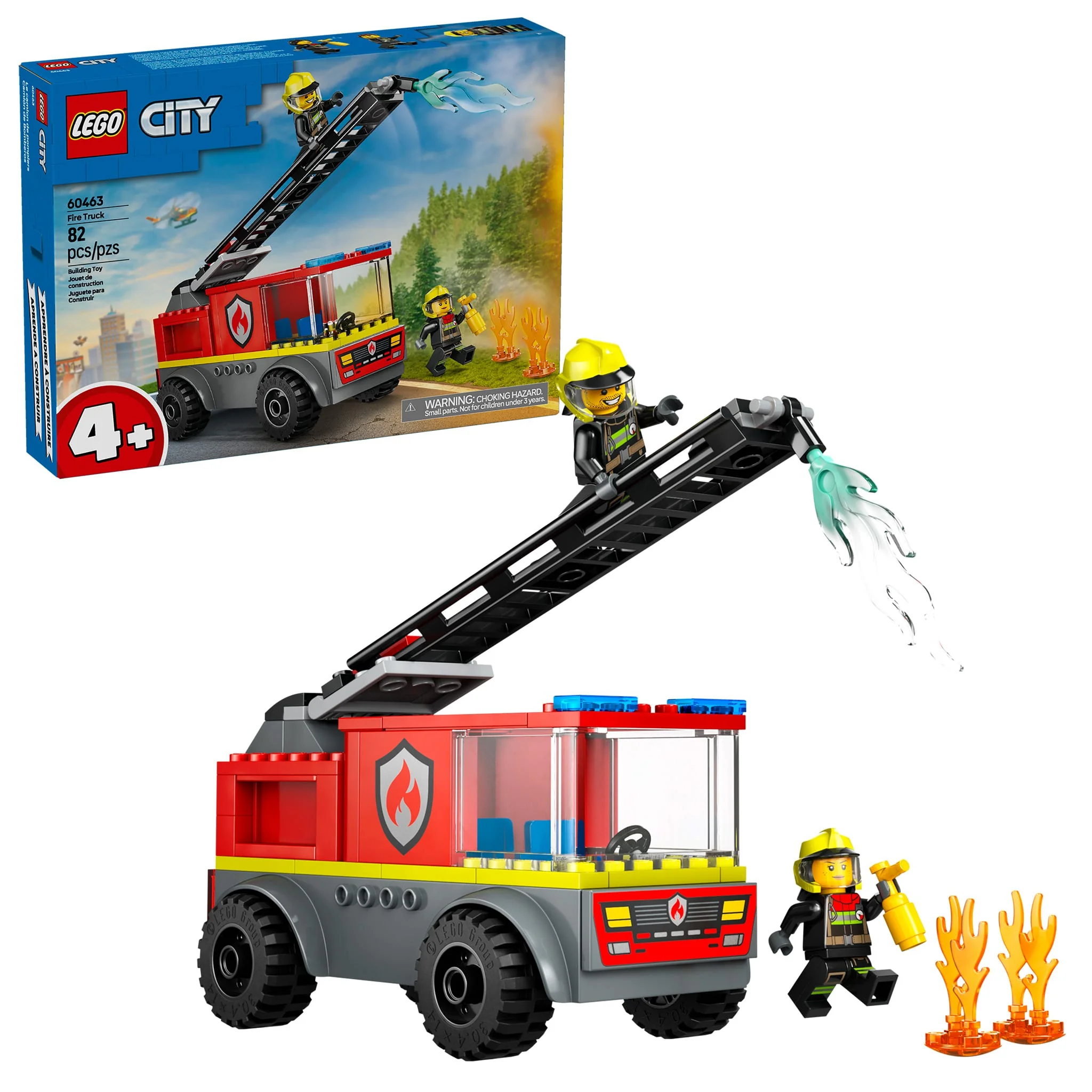 LEGO® City Le camion de pompiers avec échelle