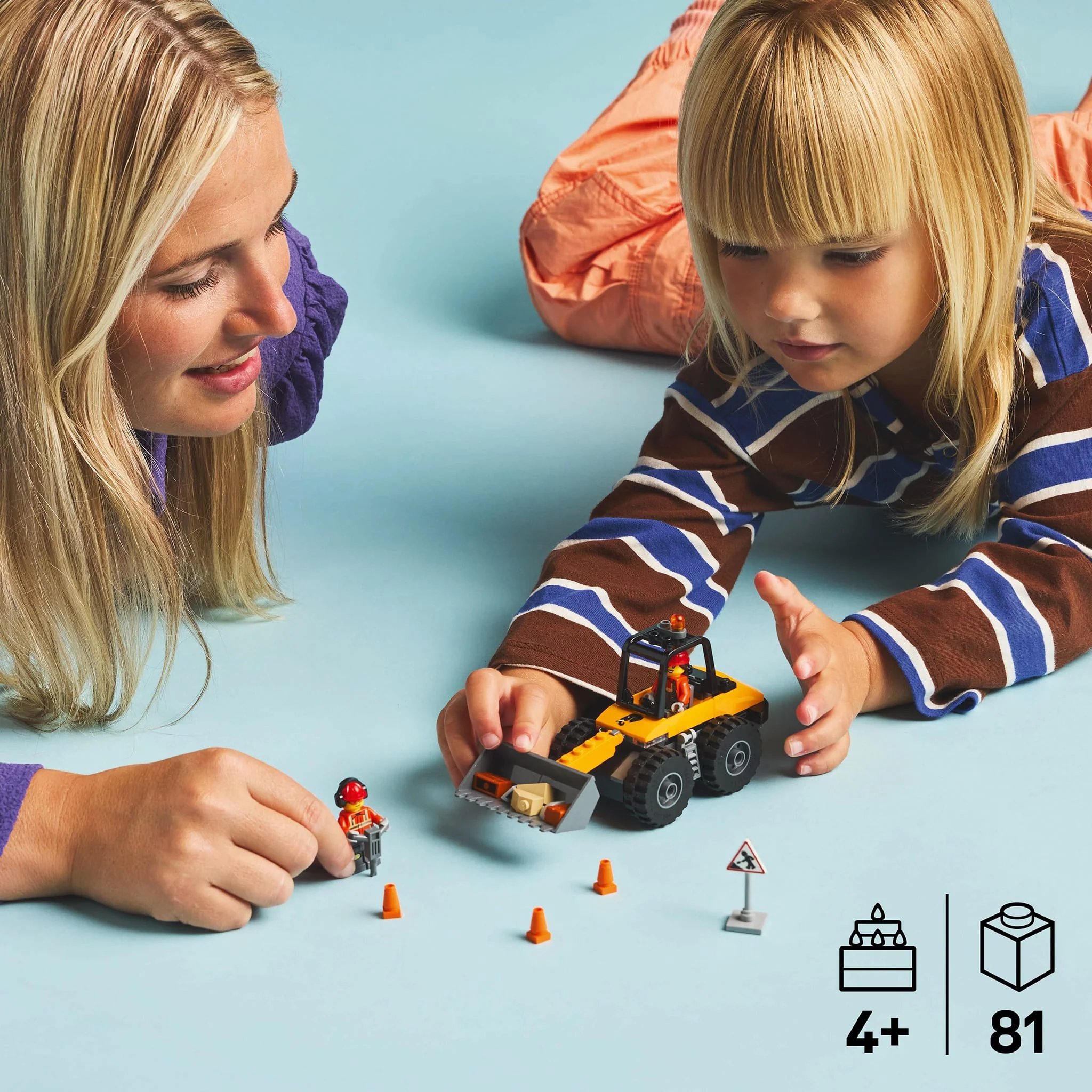 LEGO® City La chargeuse sur pneus de construction jaune - Image 2